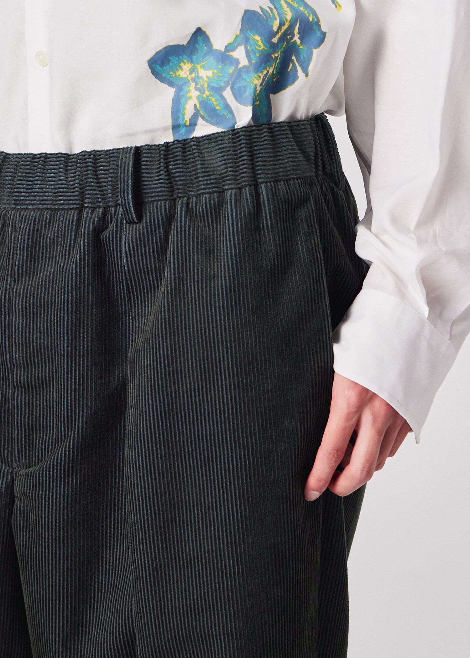 コーデュロイ バギーパンツ