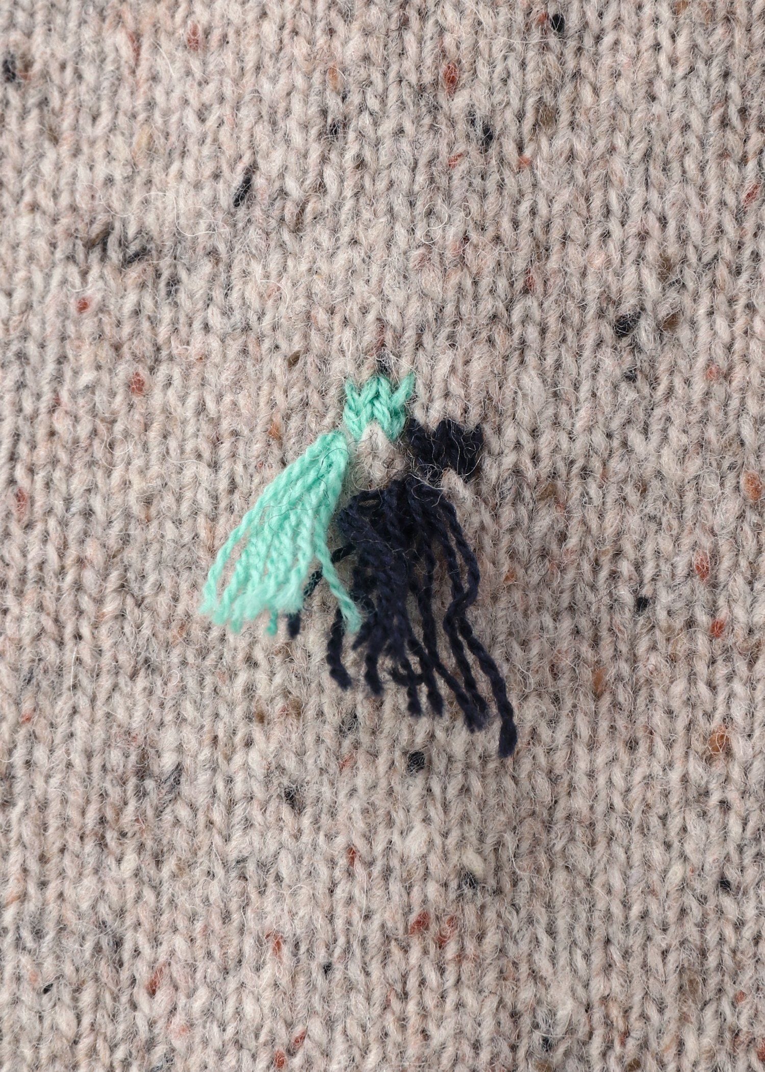 キャピタル　ピーチ裏毛ベースボール カーディガン　サイズ３定価49,280円 ウィメンズ タッセルジャカード カーディガン ｜ポール・スミス