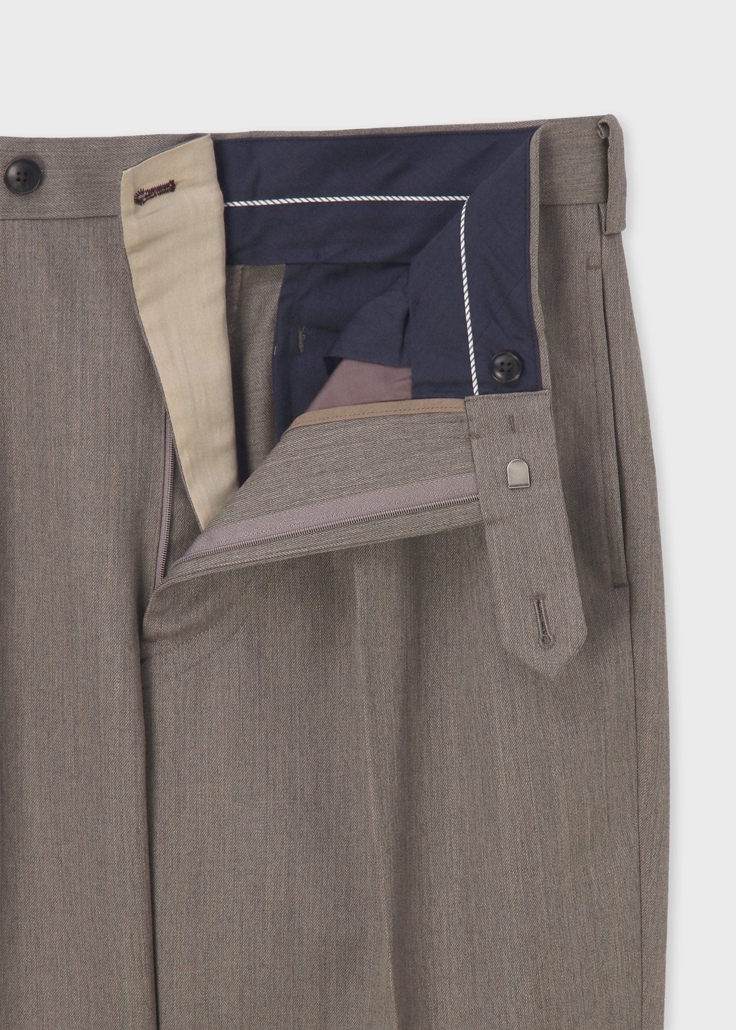 ウールギャバジン 2タックワイドトラウザーズ ｜ポール・スミス