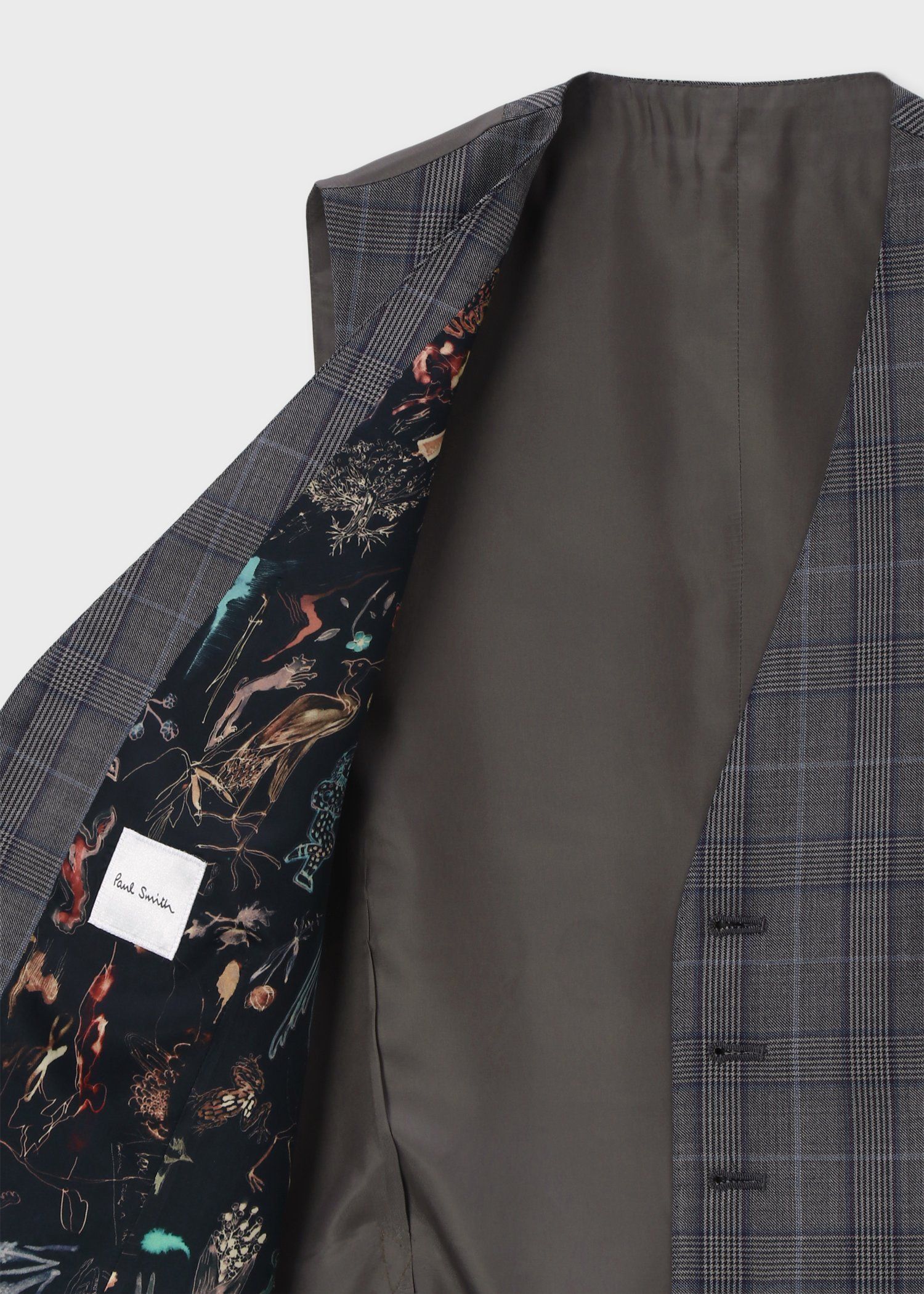 プリンス オブ ウェールズチェック 6Bベスト ｜ポール・スミス