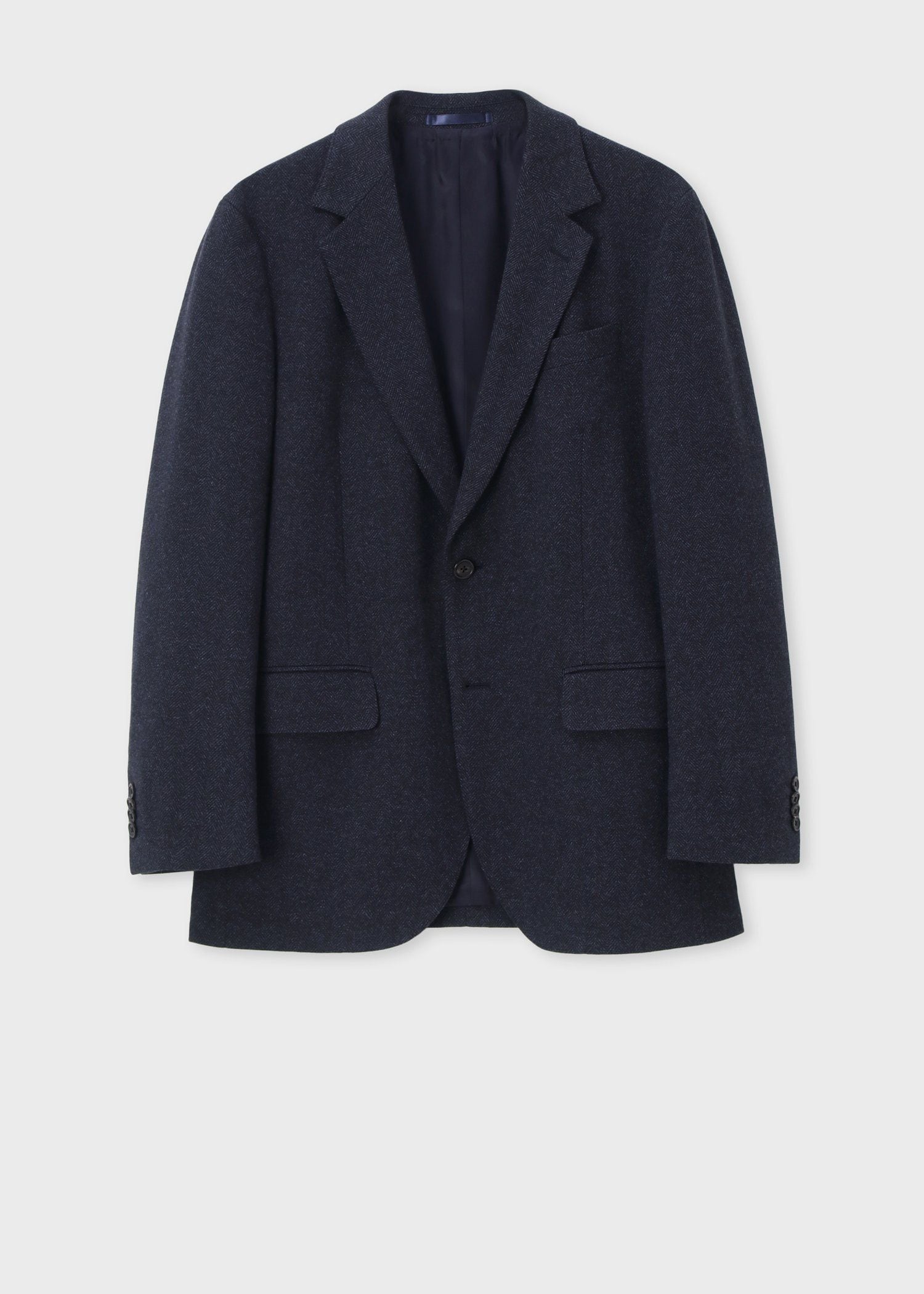 未使用近い　ポールスミス　アンコン　ロロピアーナ　ヘリンボーン　ジャケット　春夏 未使用近いポールスミスアンコンロロピアーナヘリンボーンジャケット春夏