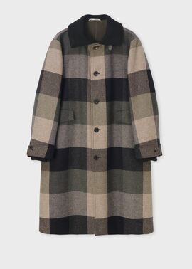 ラージブロックチェック ドンキーコート