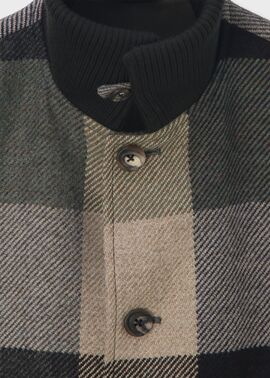 ラージブロックチェック ドンキーコート ｜ポール・スミス