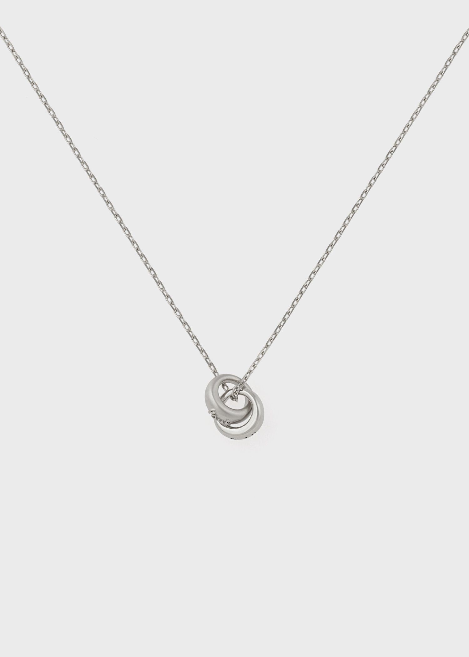 ウィメンズ "Double Ring Motif" ネックレス