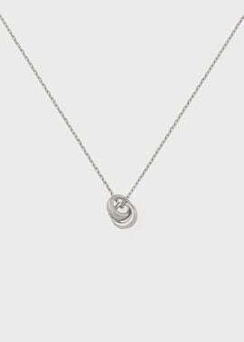 ウィメンズ "Double Ring Motif" ネックレス