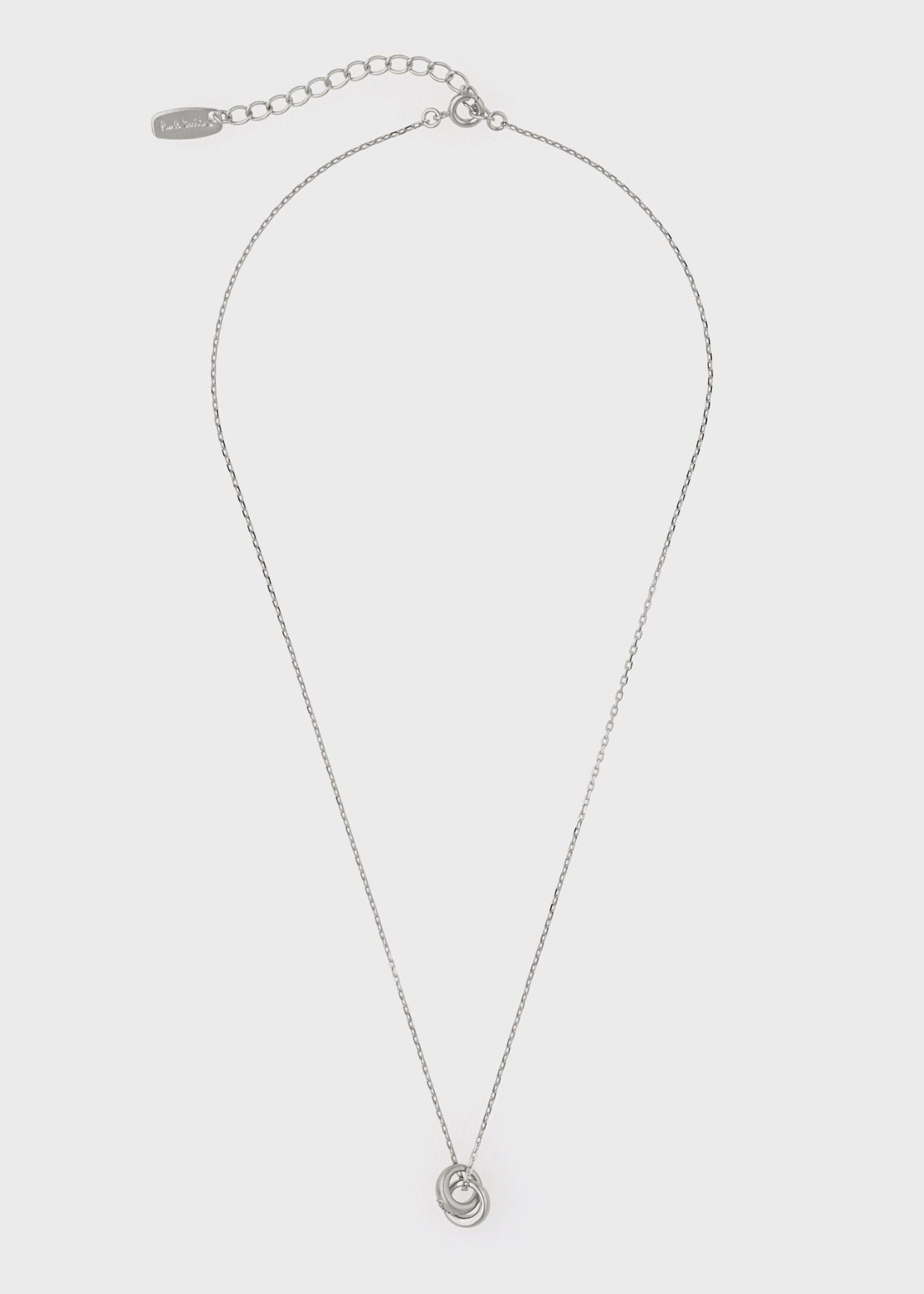 ウィメンズ "Double Ring Motif" ネックレス