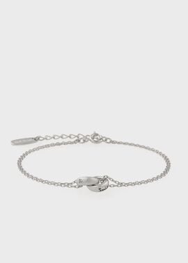 ウィメンズ "Double Ring Motif" ブレスレット