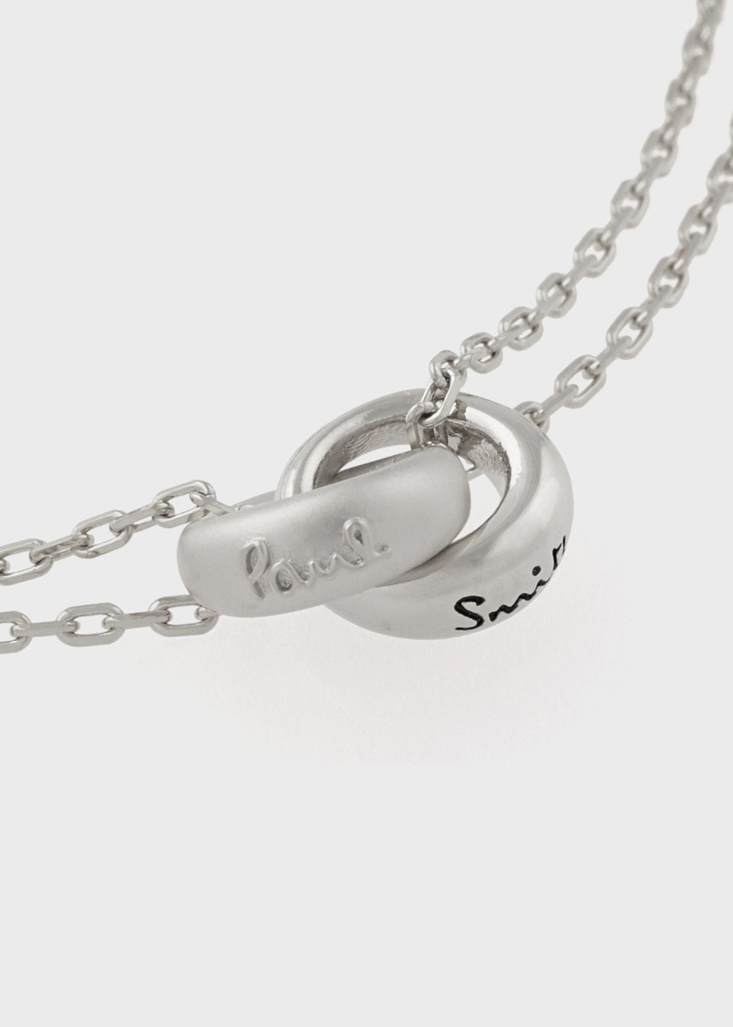 ウィメンズ "Double Ring Motif" ブレスレット