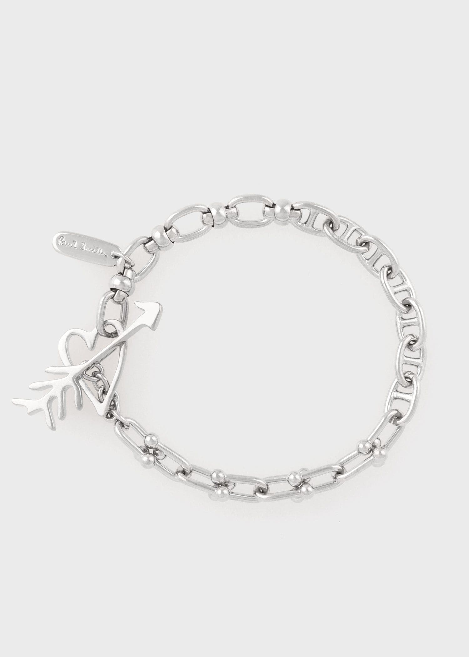 Obrey SOLIDSILVER PARIS♥️２針クォーツ/ゴールド鎖ブレス Obey SOLIDSILVER PARIS♥️2針クォーツ/ゴールド鎖/ブレス