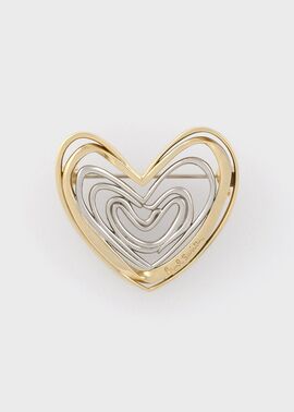 ウィメンズ スワールハート ブローチ