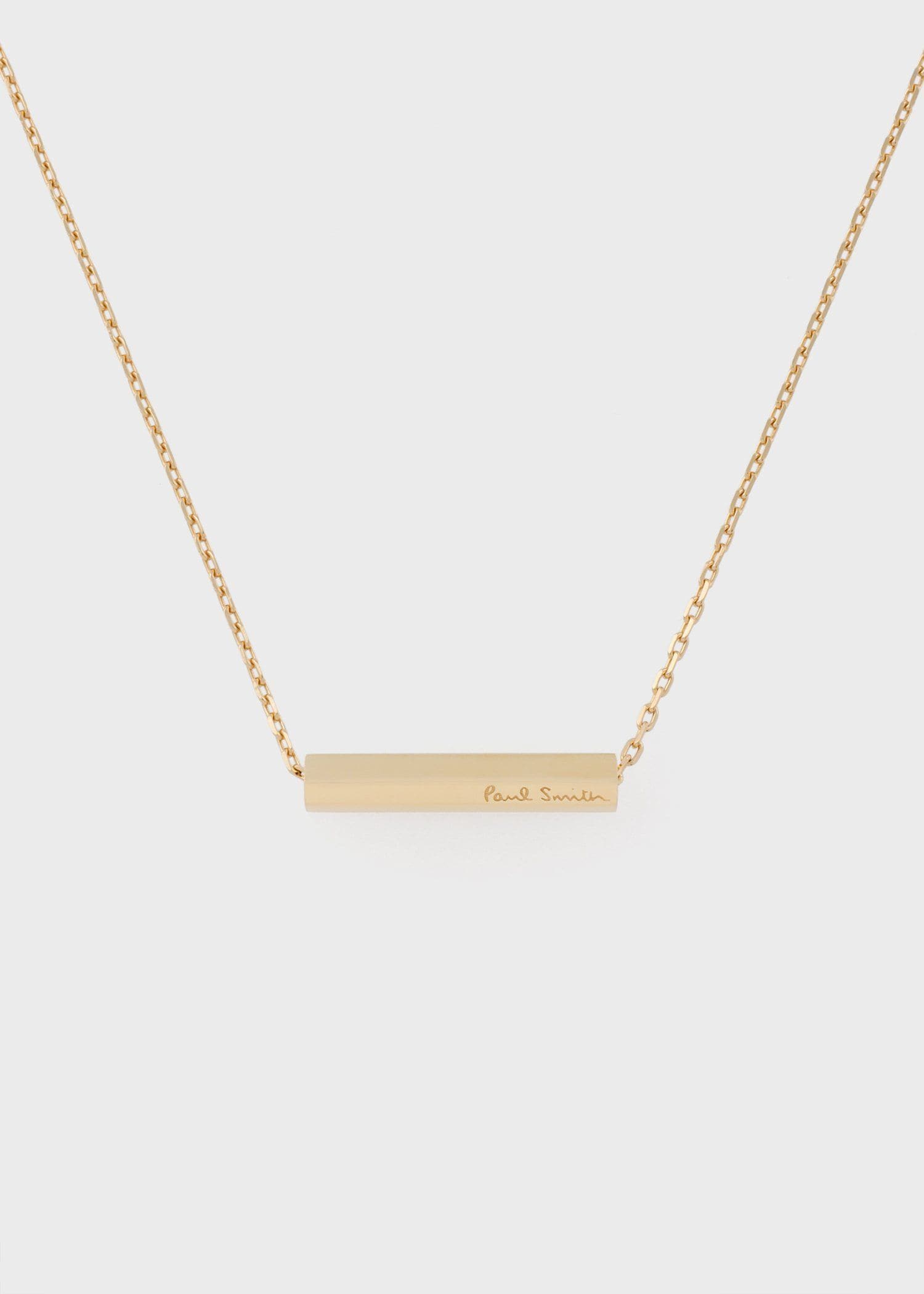 ウィメンズ "Logo Tube" ネックレス