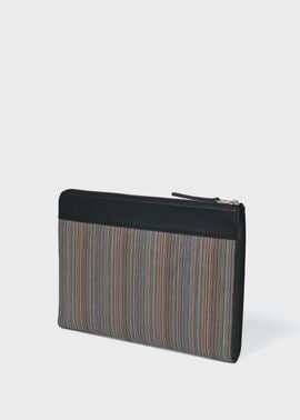 コーテッドキャンバス ドキュメントケース ｜ポール・スミス