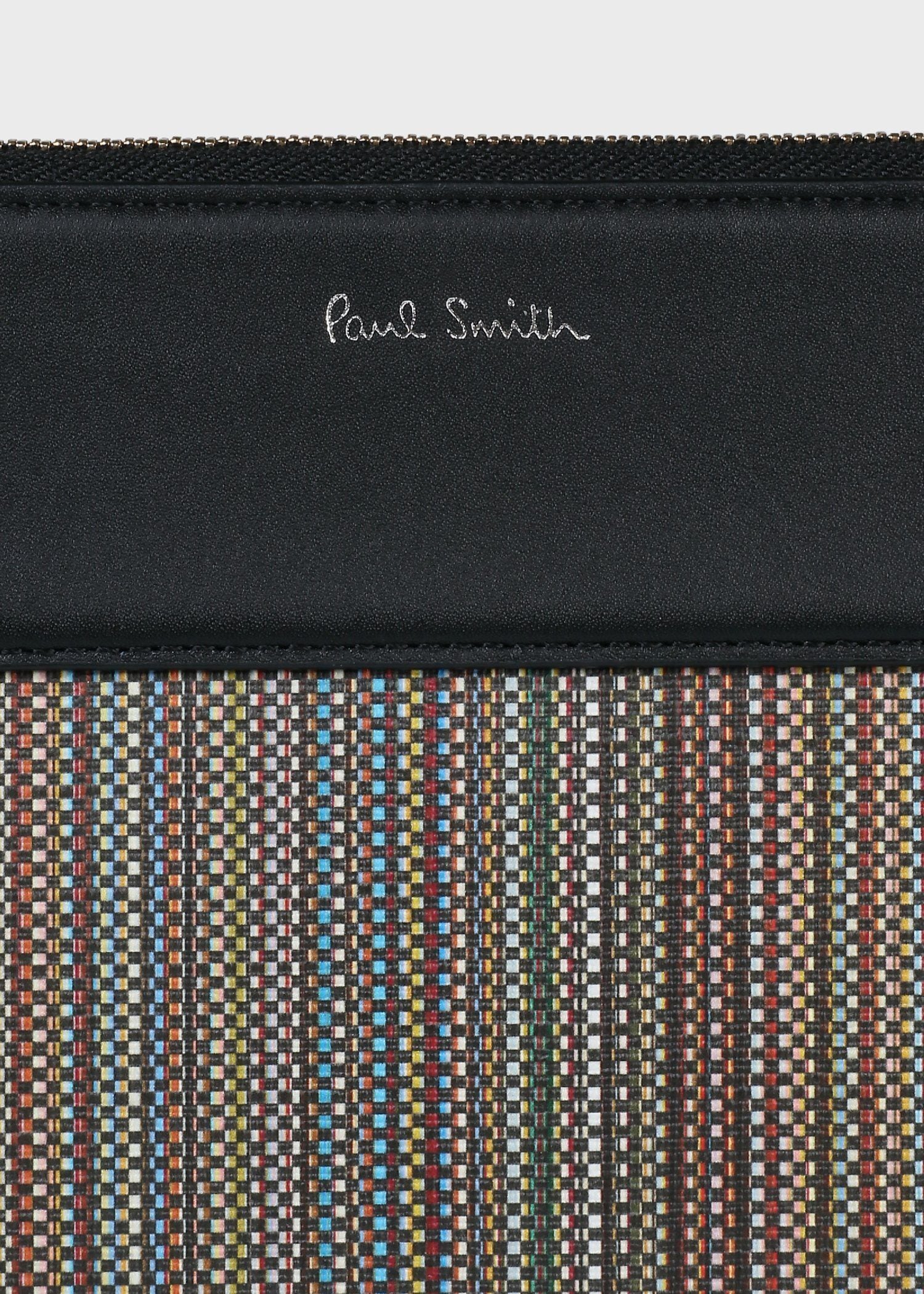 Paul Smith ポールスミス コーテッドキャンバス ケース コーテッドキャンバス ドキュメントケース ｜ポール・スミス