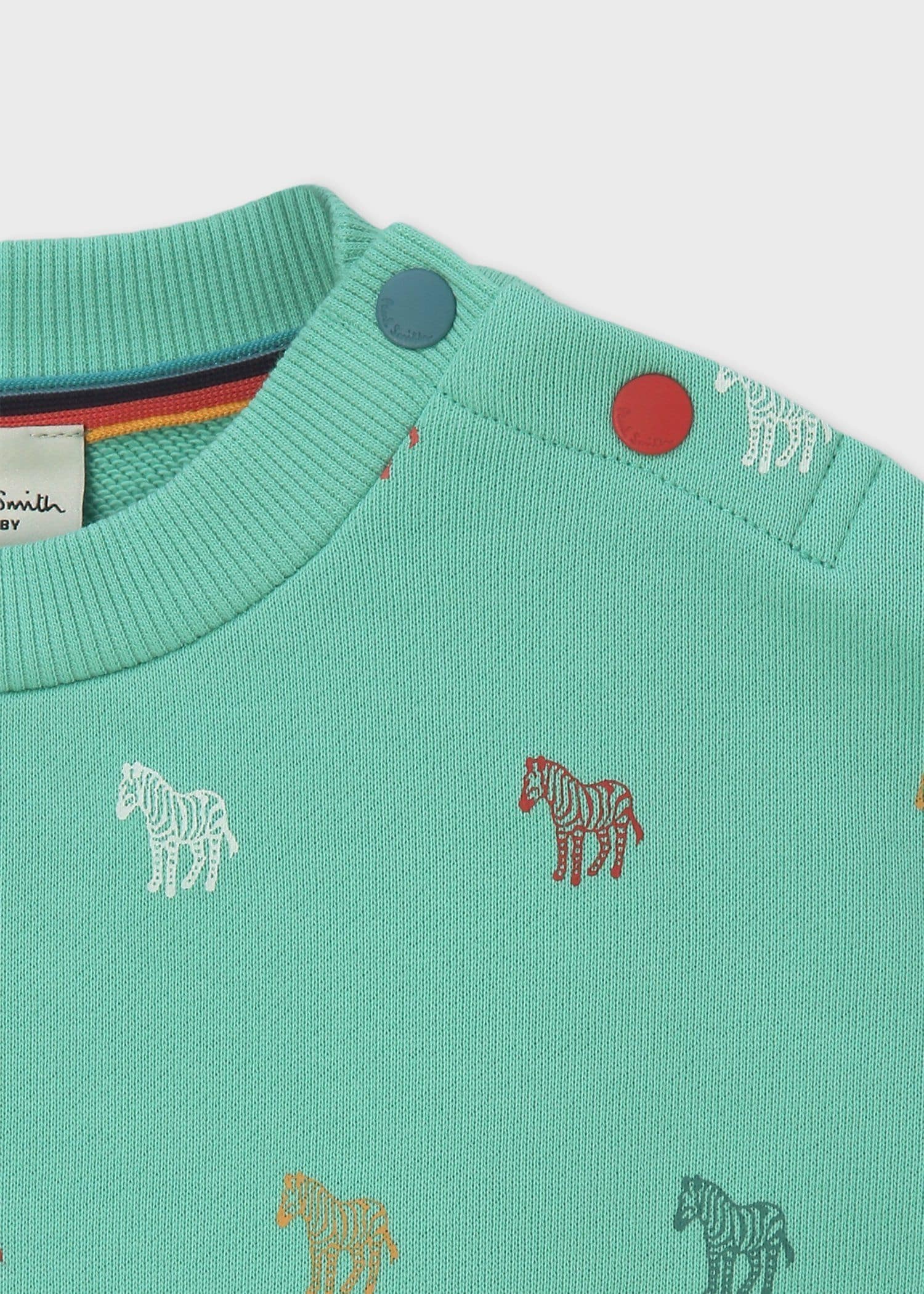 ジュニア オールオーバーゼブラ スウェット