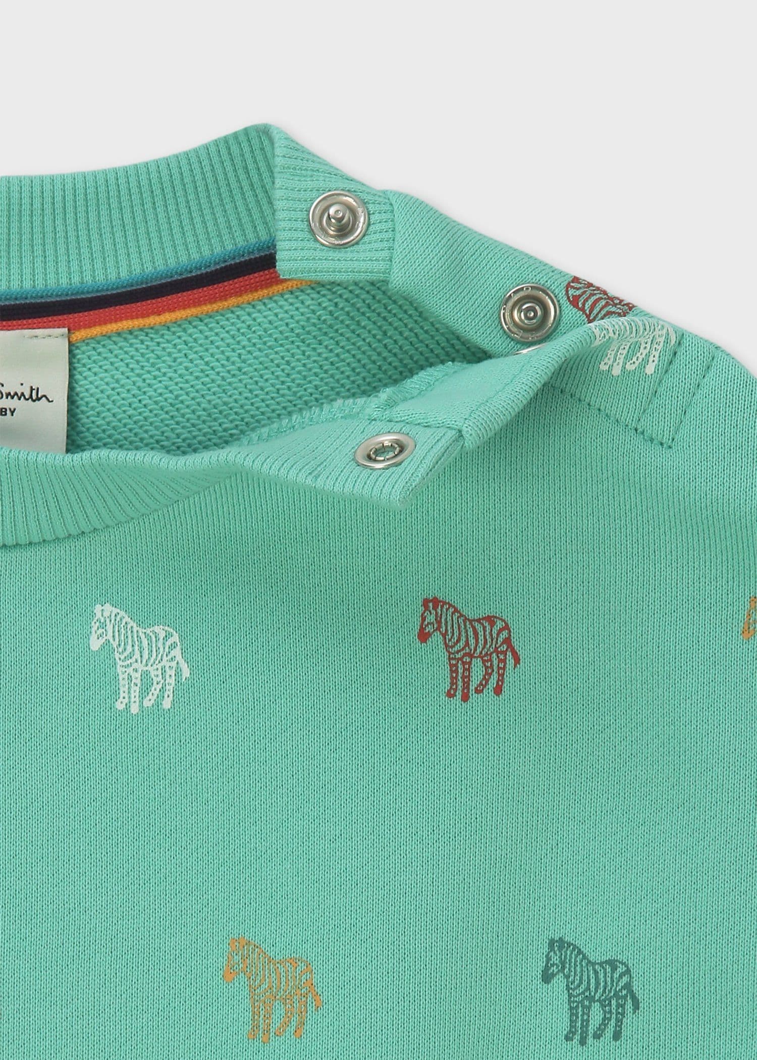 ジュニア オールオーバーゼブラ スウェット