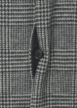 ウールニット グレンチェック ステンカラーコート ｜ポール・スミス