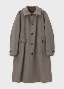 ウールギャバジン ドンキーコート ｜ポール・スミス