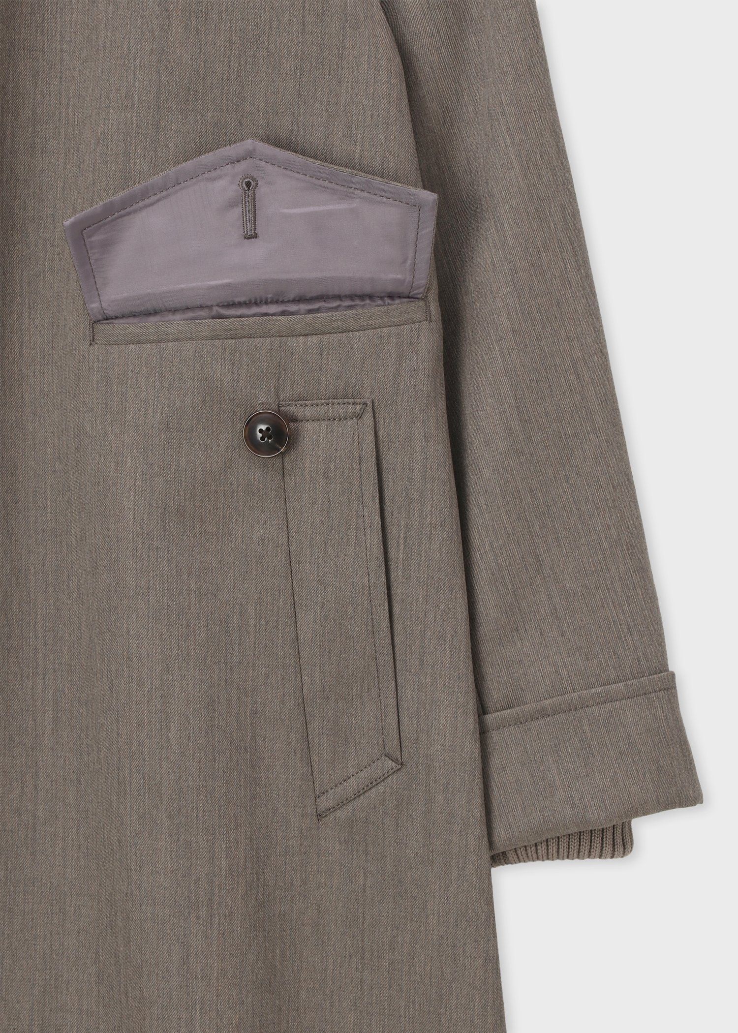 ウールギャバジン ドンキーコート ｜ポール・スミス