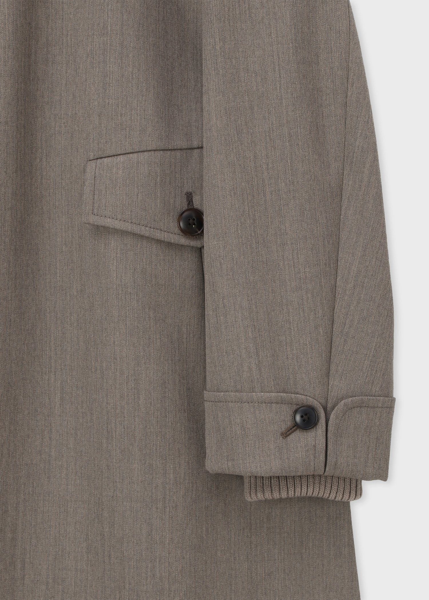 日本製vintageハリントンジャケット切替デザインウール調CBOY