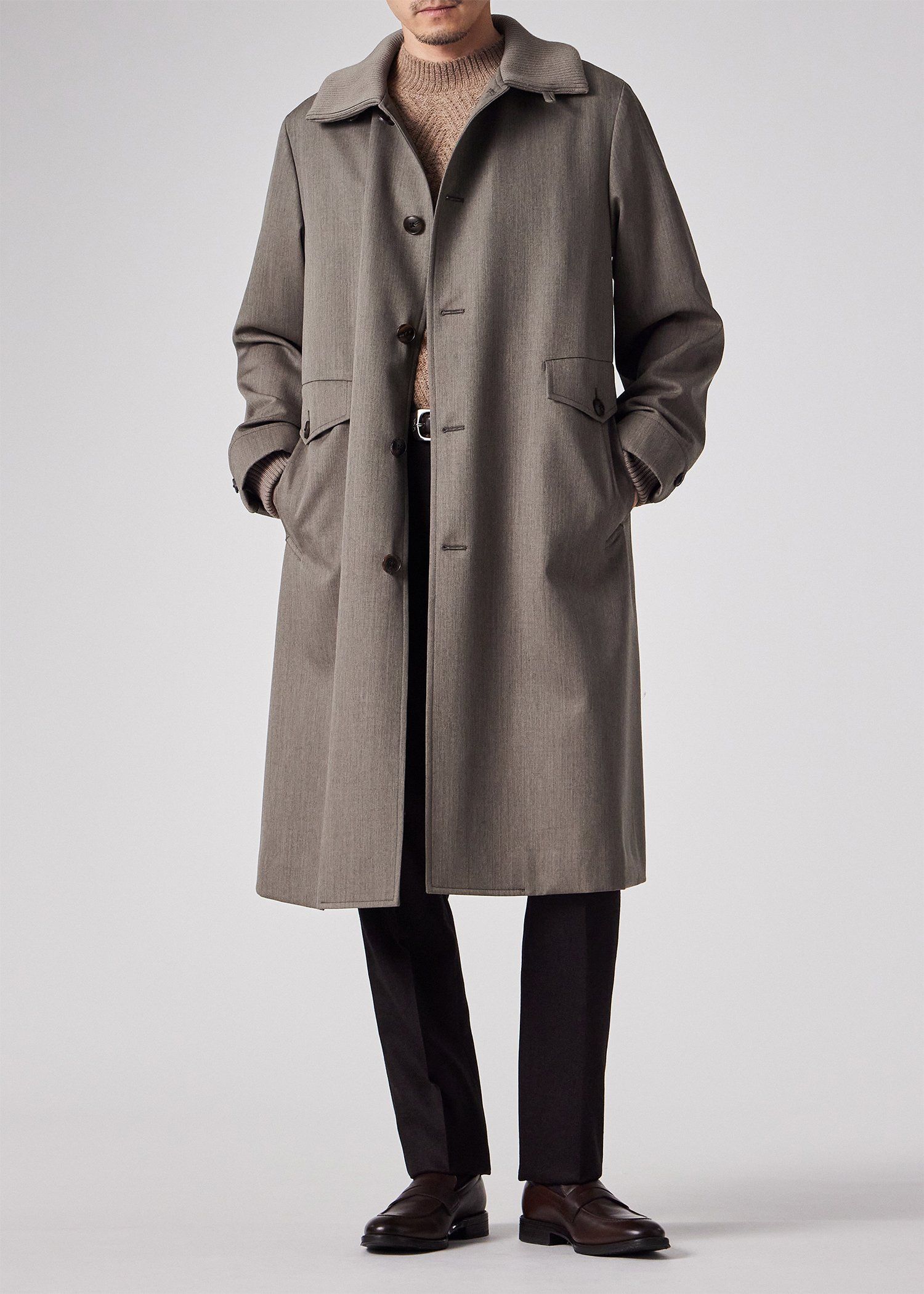 48 PaulSmithグレーコート Paul Smith｜カシミヤ チェスターコート | Rakuten Fashion(楽天