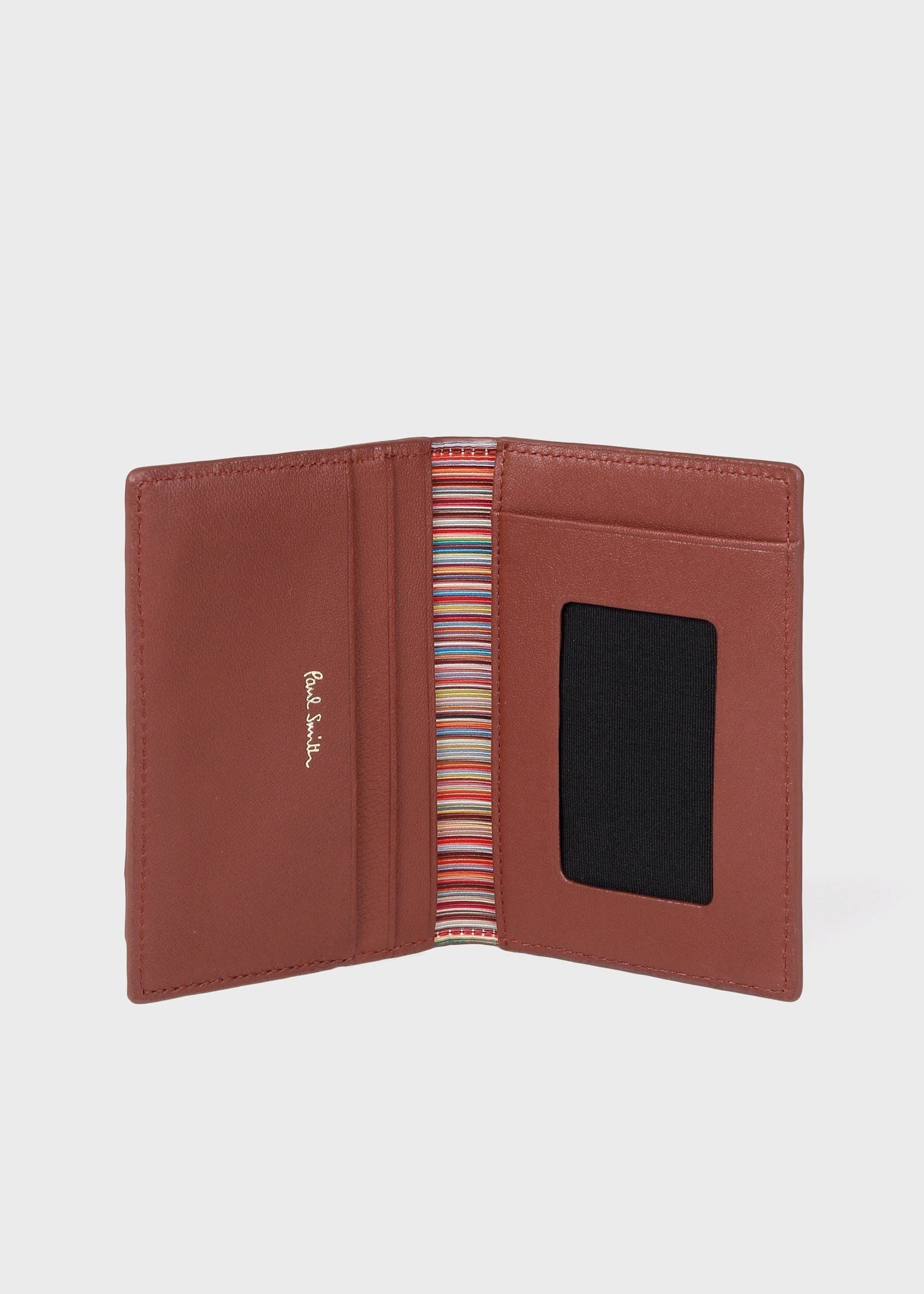 マルチストライプトリムインサイド パスケース