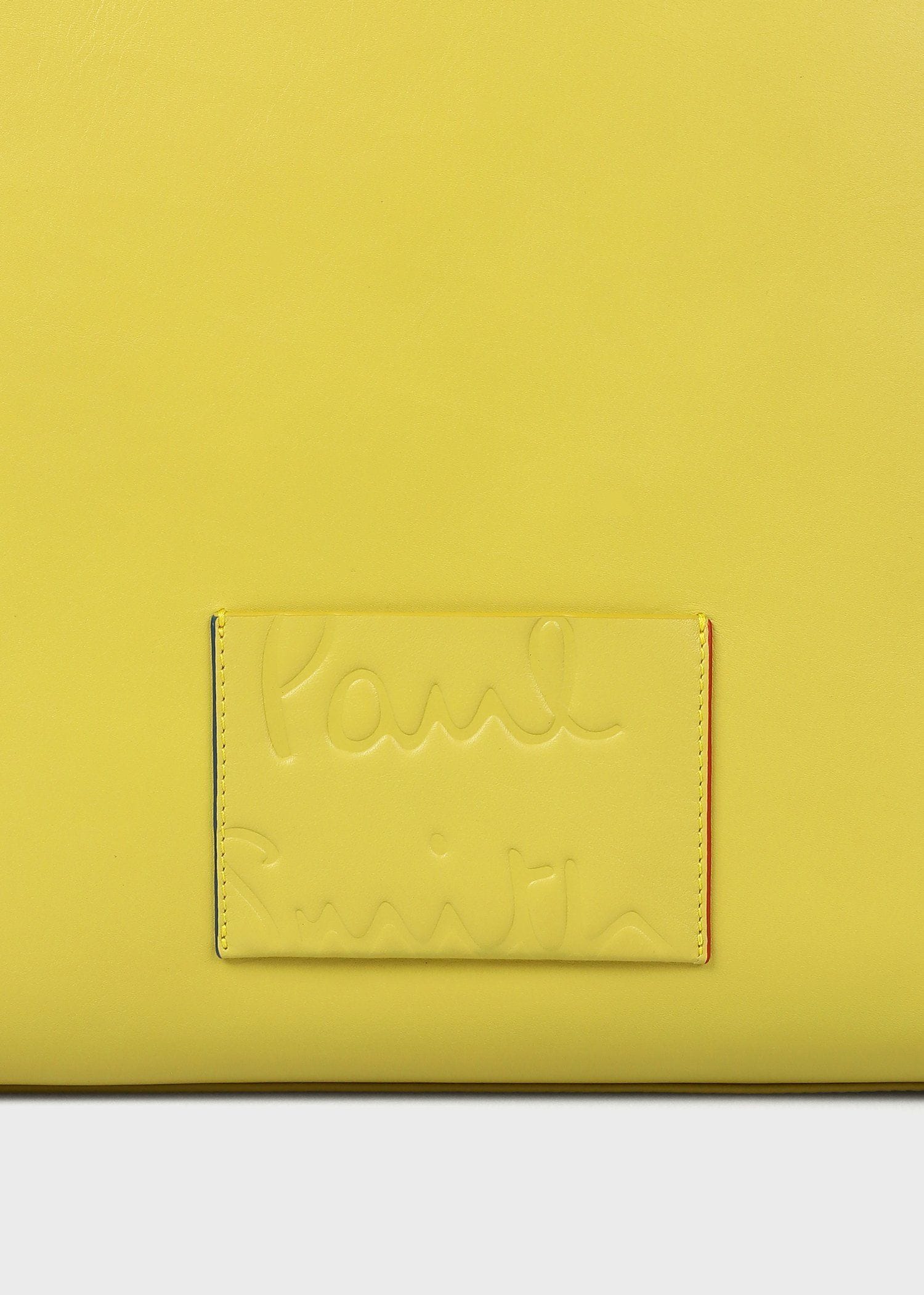 ブランデッドカラーエッジ トートバッグ