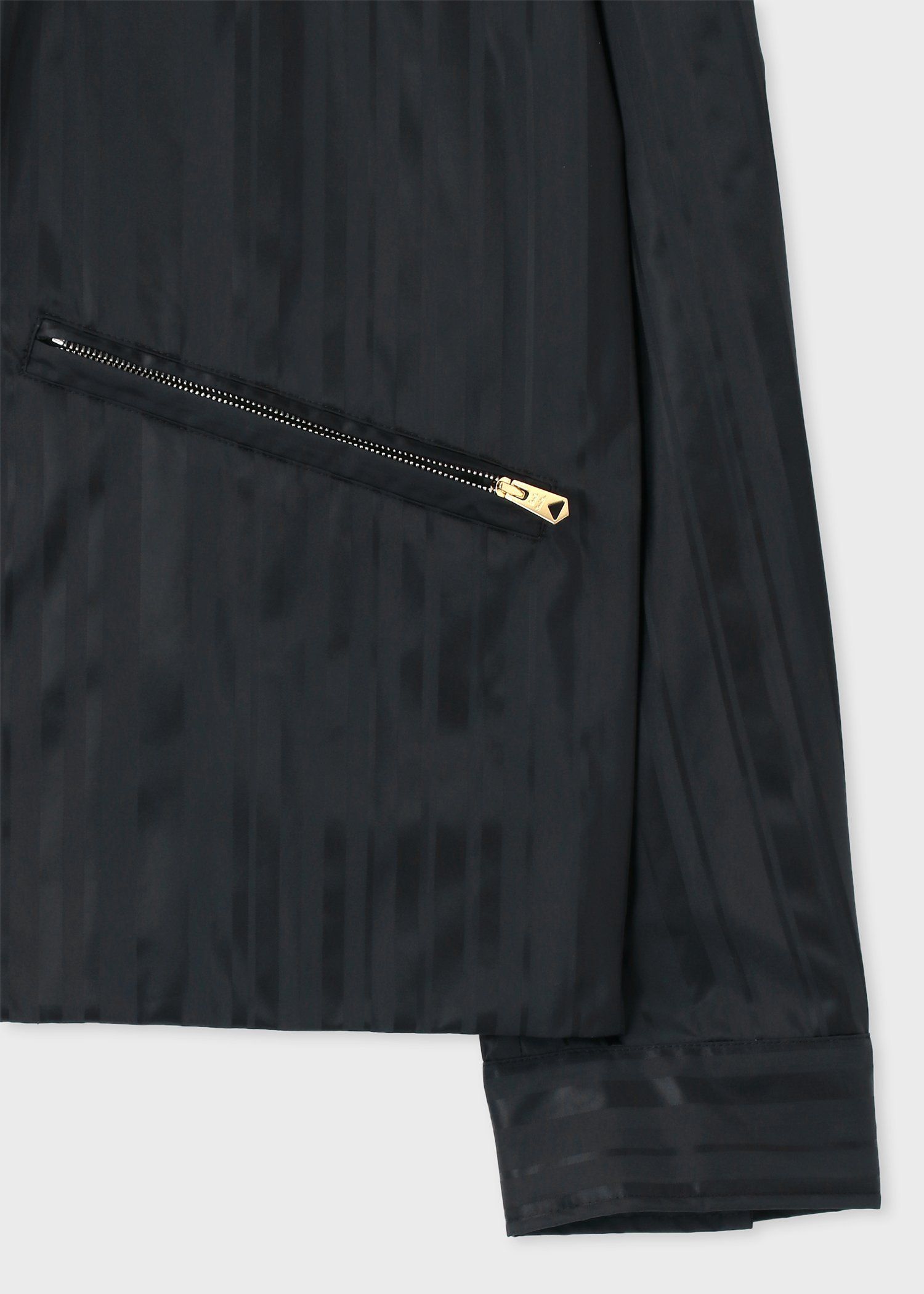 シャドーストライプ ショート ブルゾン