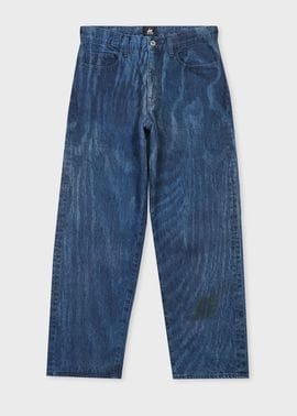 RED EAR ステイニングプリントトラウザーズ