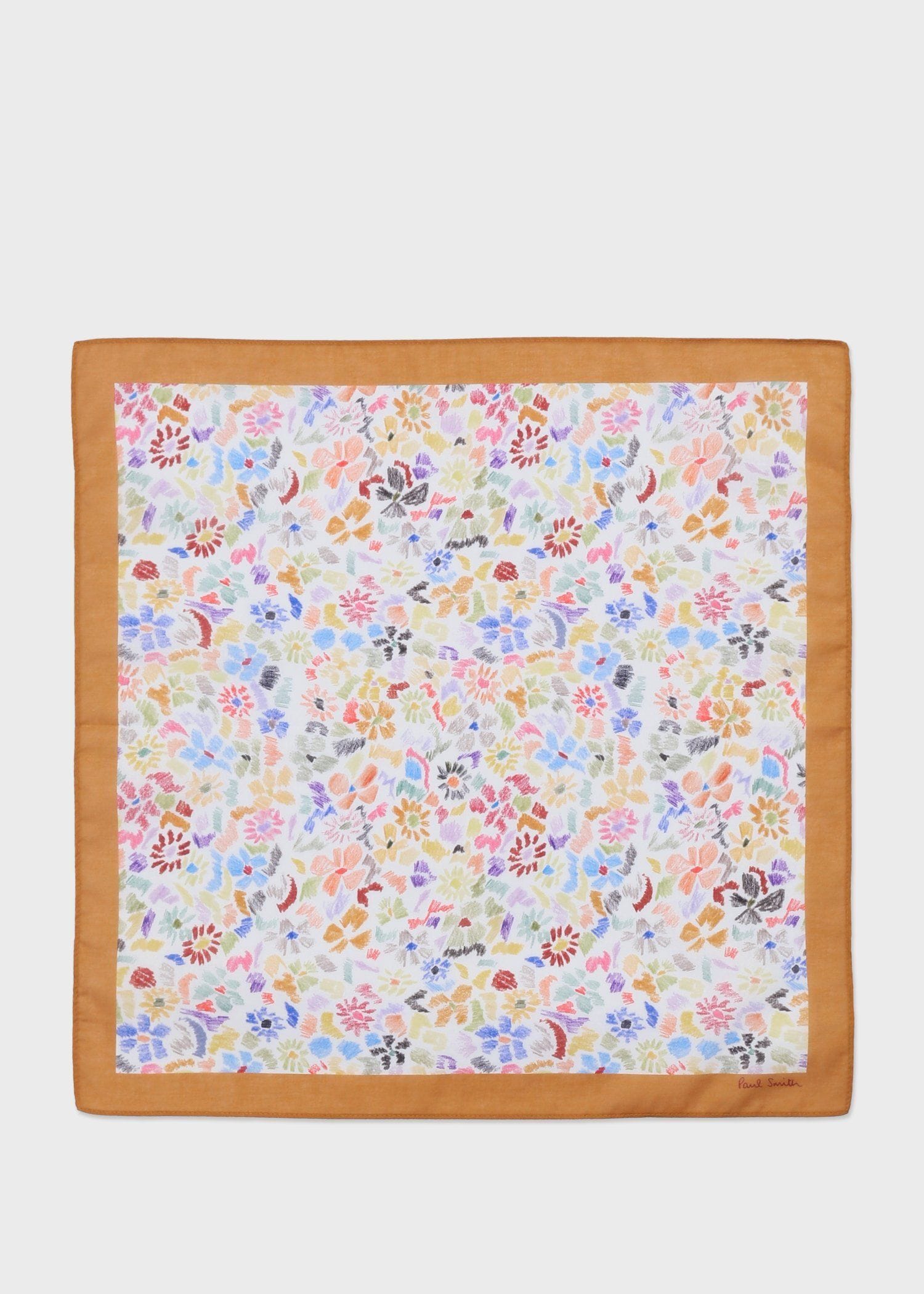 オリジナルフローラル ハンカチ