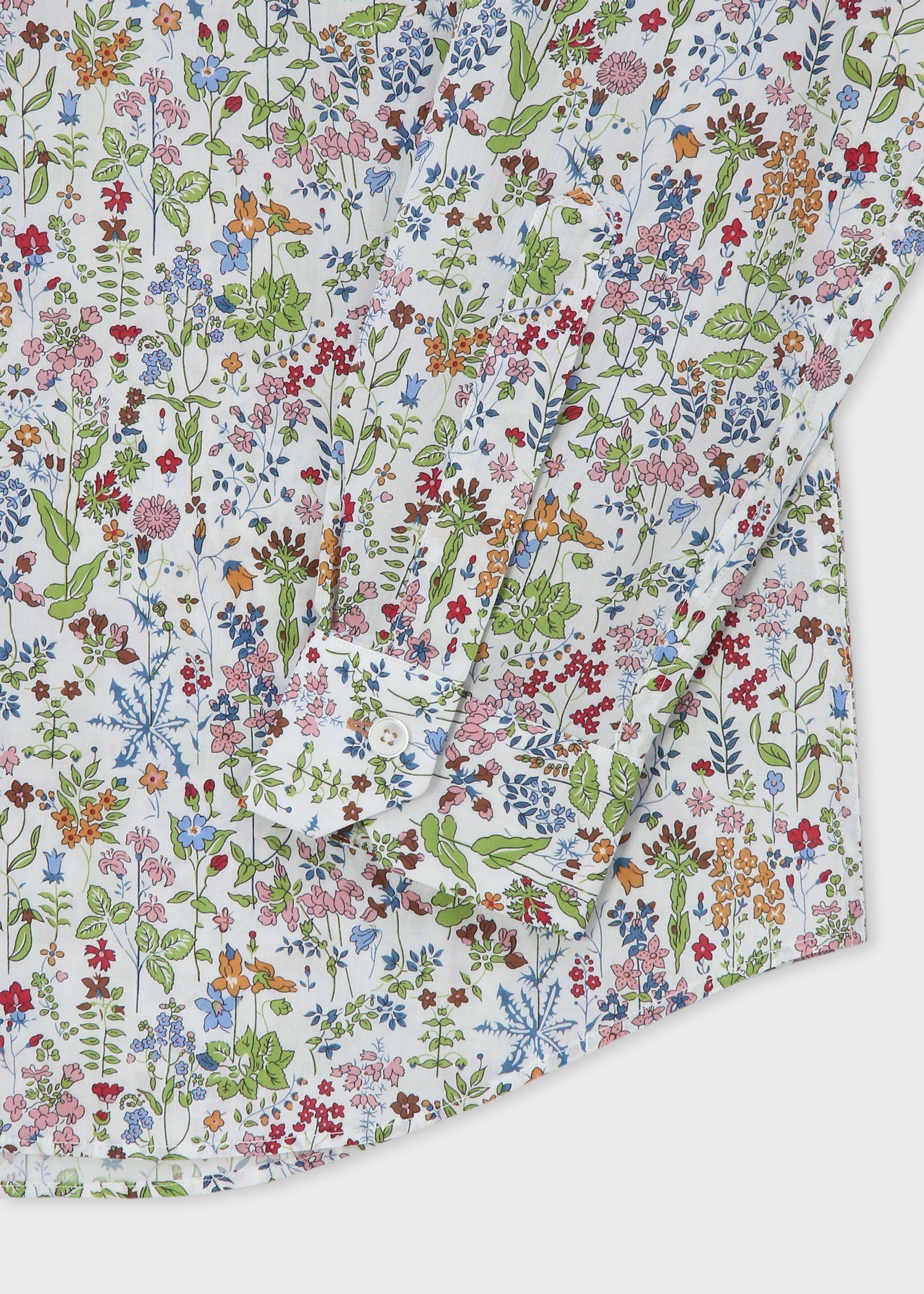 リバティフローラル プリントシャツ