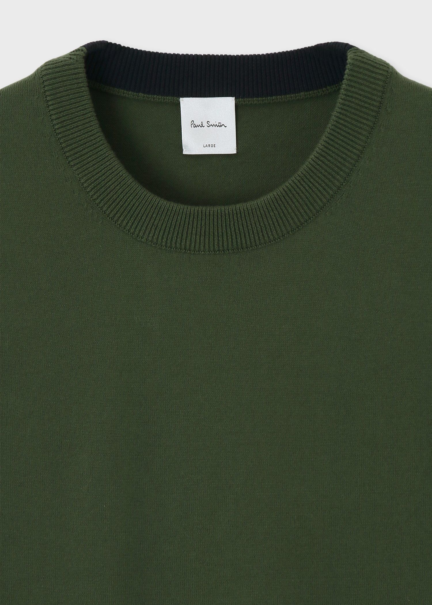 エンブロイダリーロゴ 半袖ニットソー