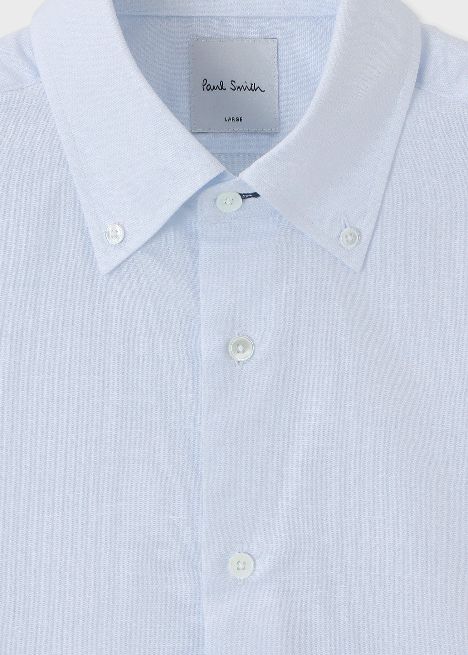 ブレンドテクスチャー ボタンダウンドレスシャツ