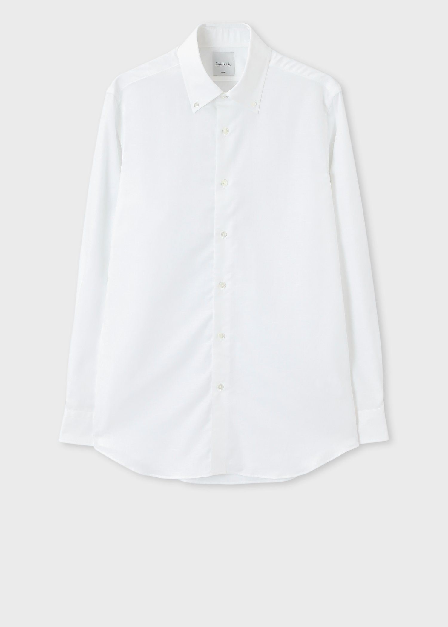 ブレンドテクスチャー ボタンダウンドレスシャツ