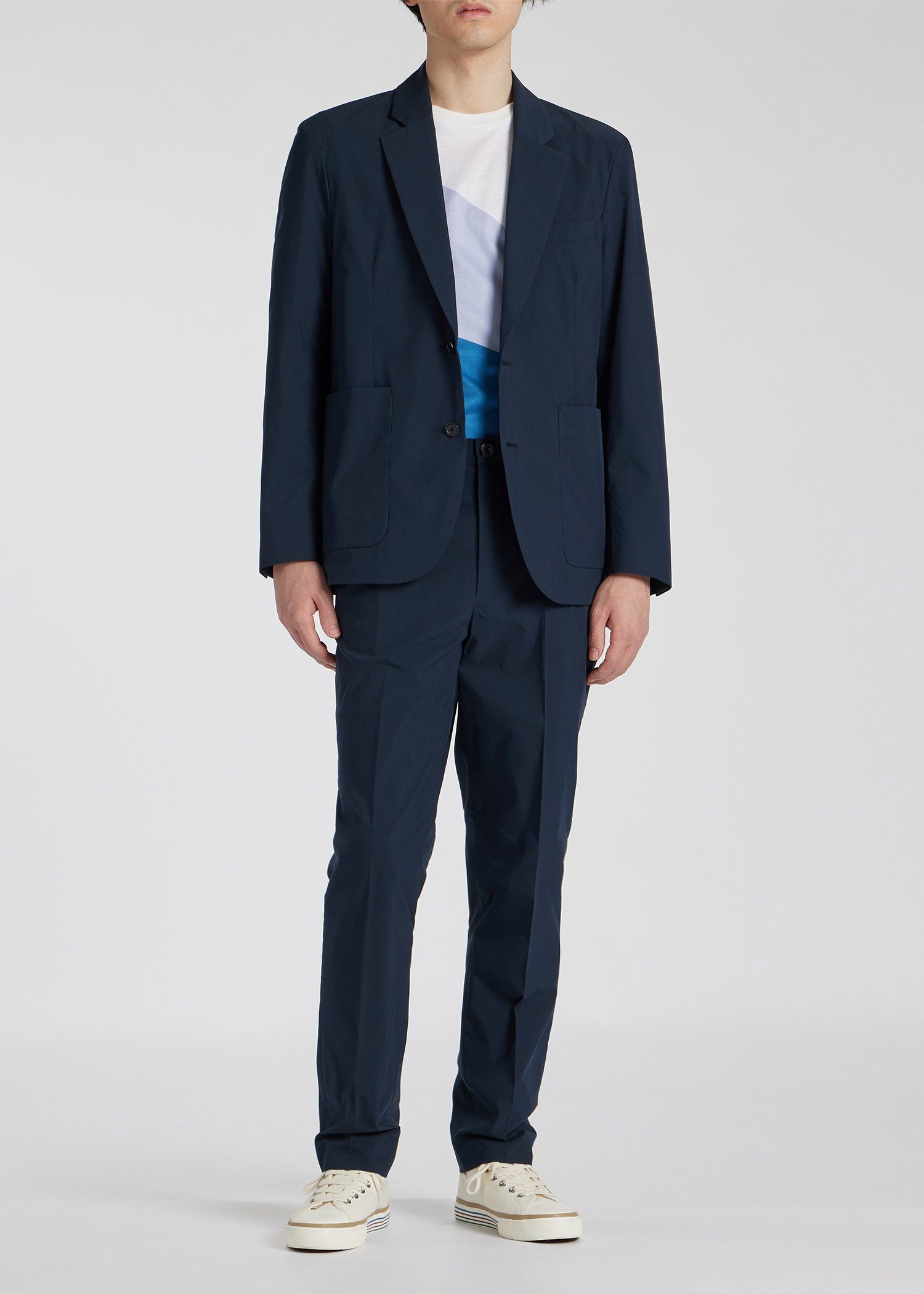 パフォーマンステクスチャー テーパードトラウザーズ