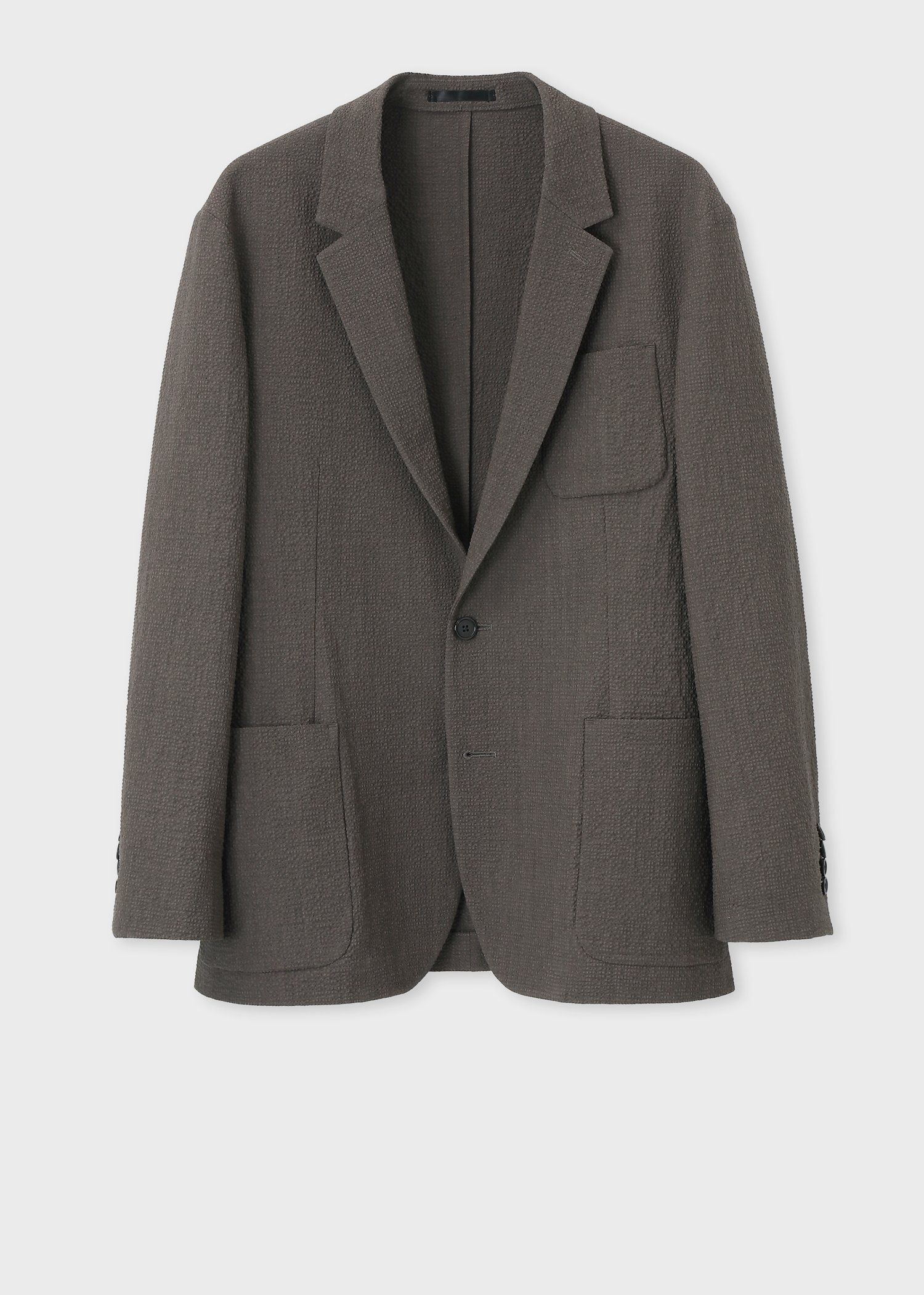 ウールシアサッカー シングル2B ジャケット