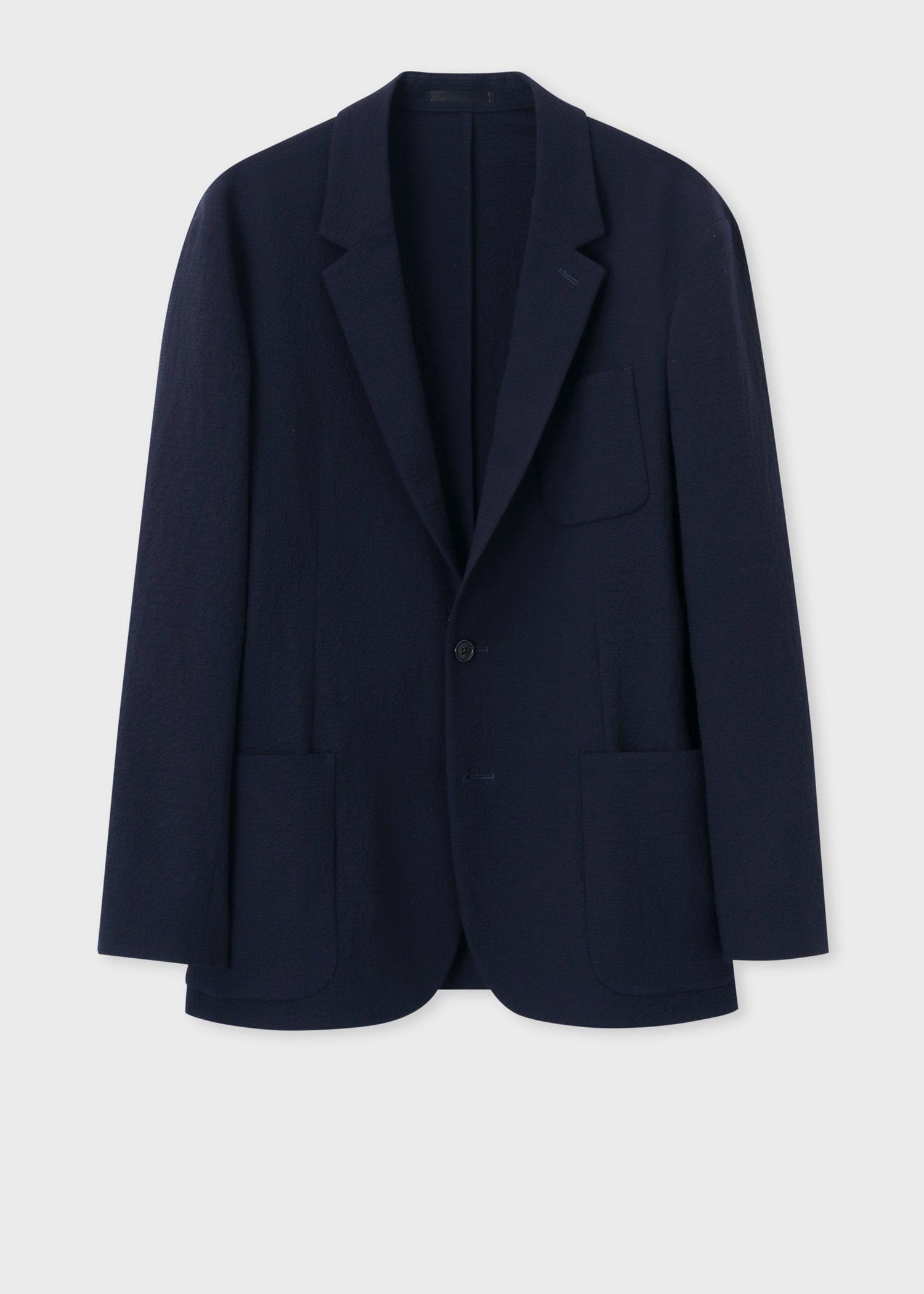 ウールシアサッカー シングル2B ジャケット