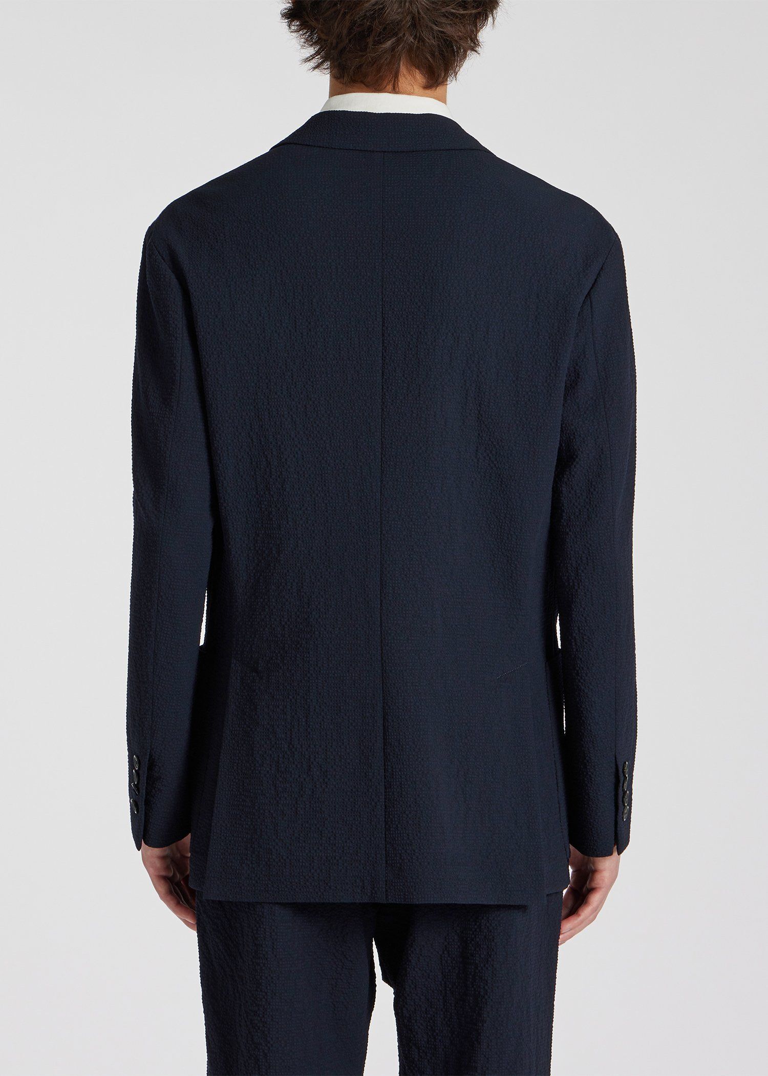 ウールシアサッカー シングル2B ジャケット