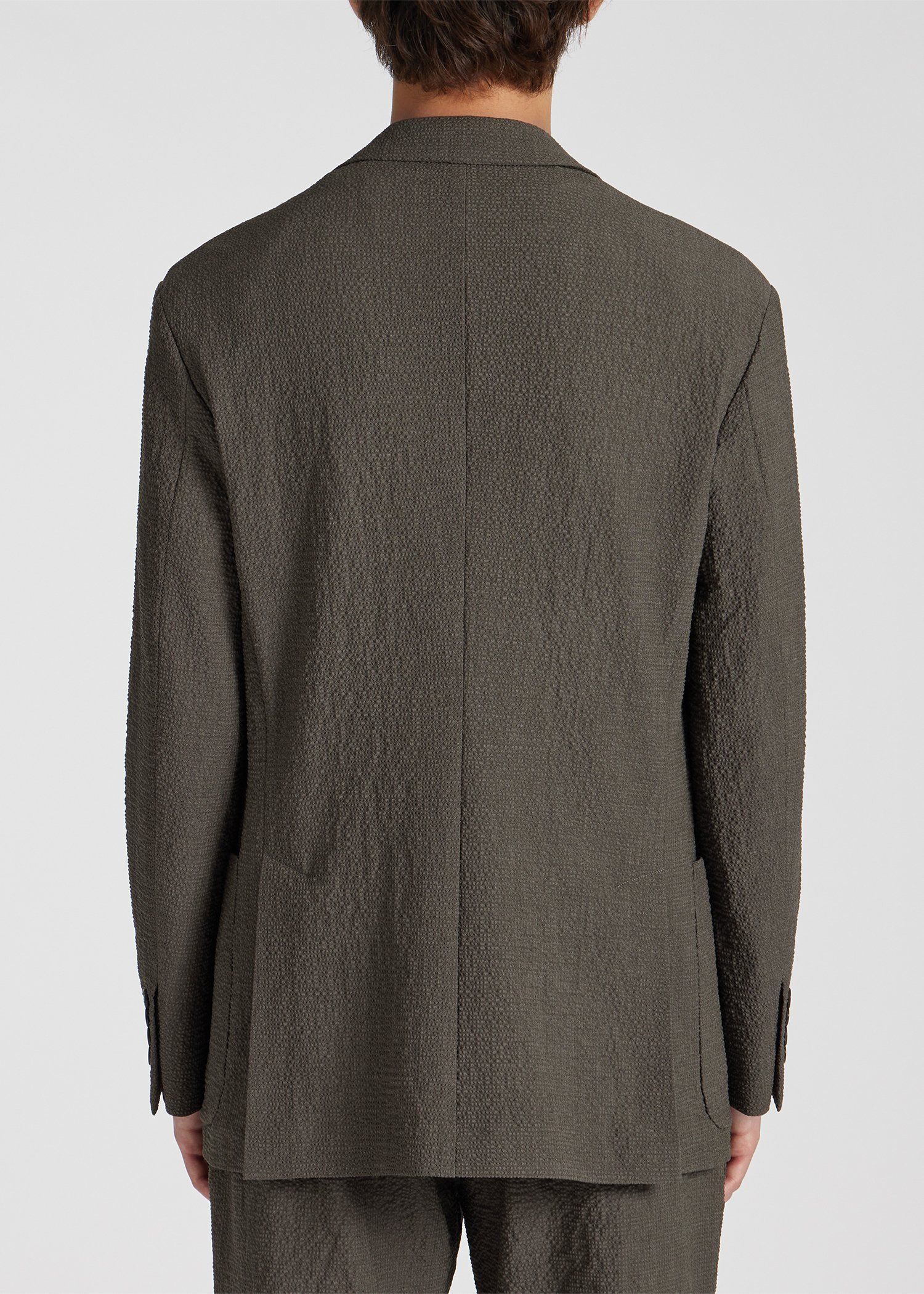 ウールシアサッカー シングル2B ジャケット