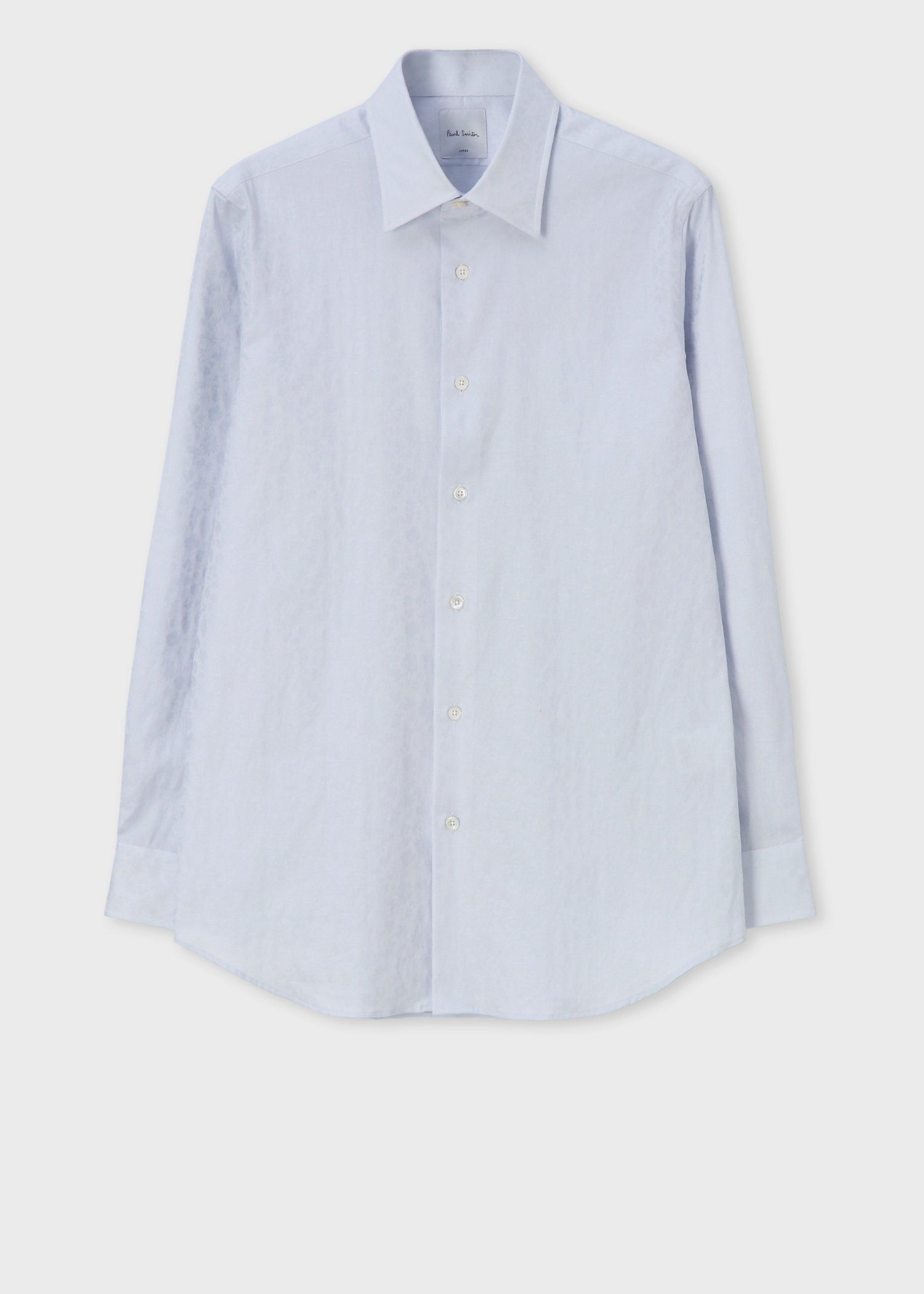 フローラルジャカード ドレスシャツ