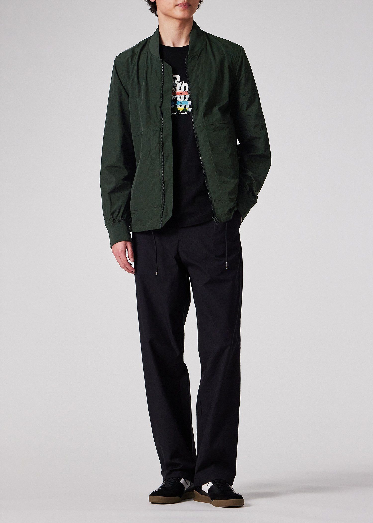 "Sports Stripe" ボンバージャケット