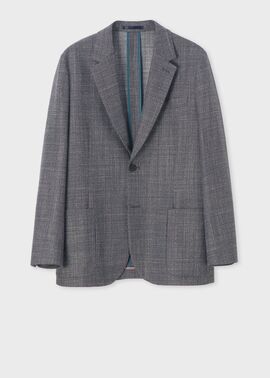 ウールシルク 2Bジャケット