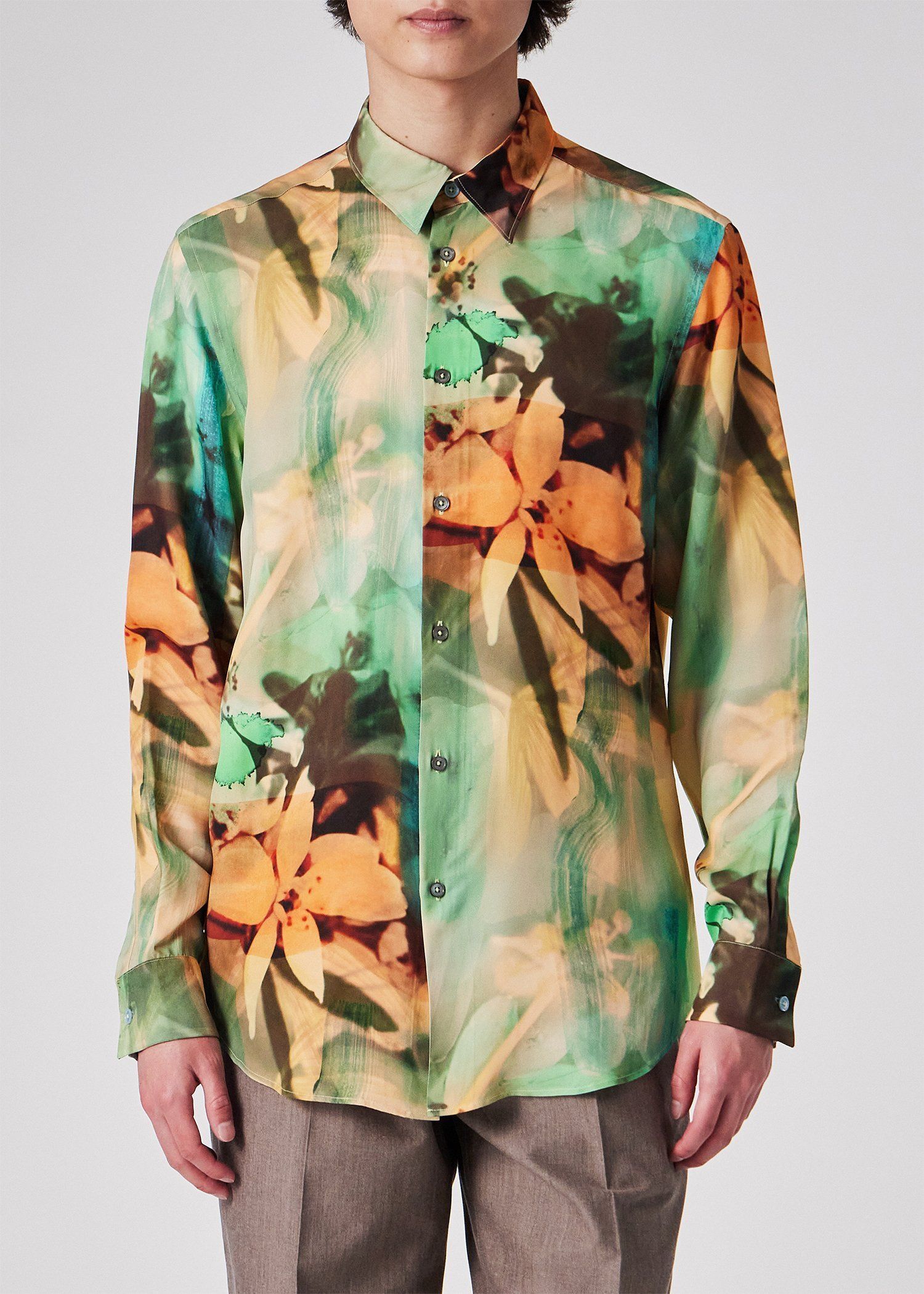 "Painted Photograph" シャツ