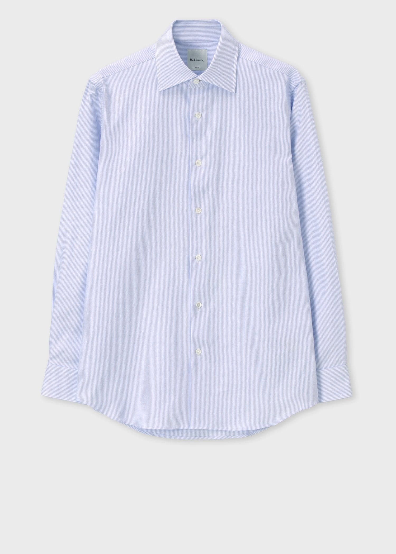 ツイルロンドンストライプ ドレスシャツ