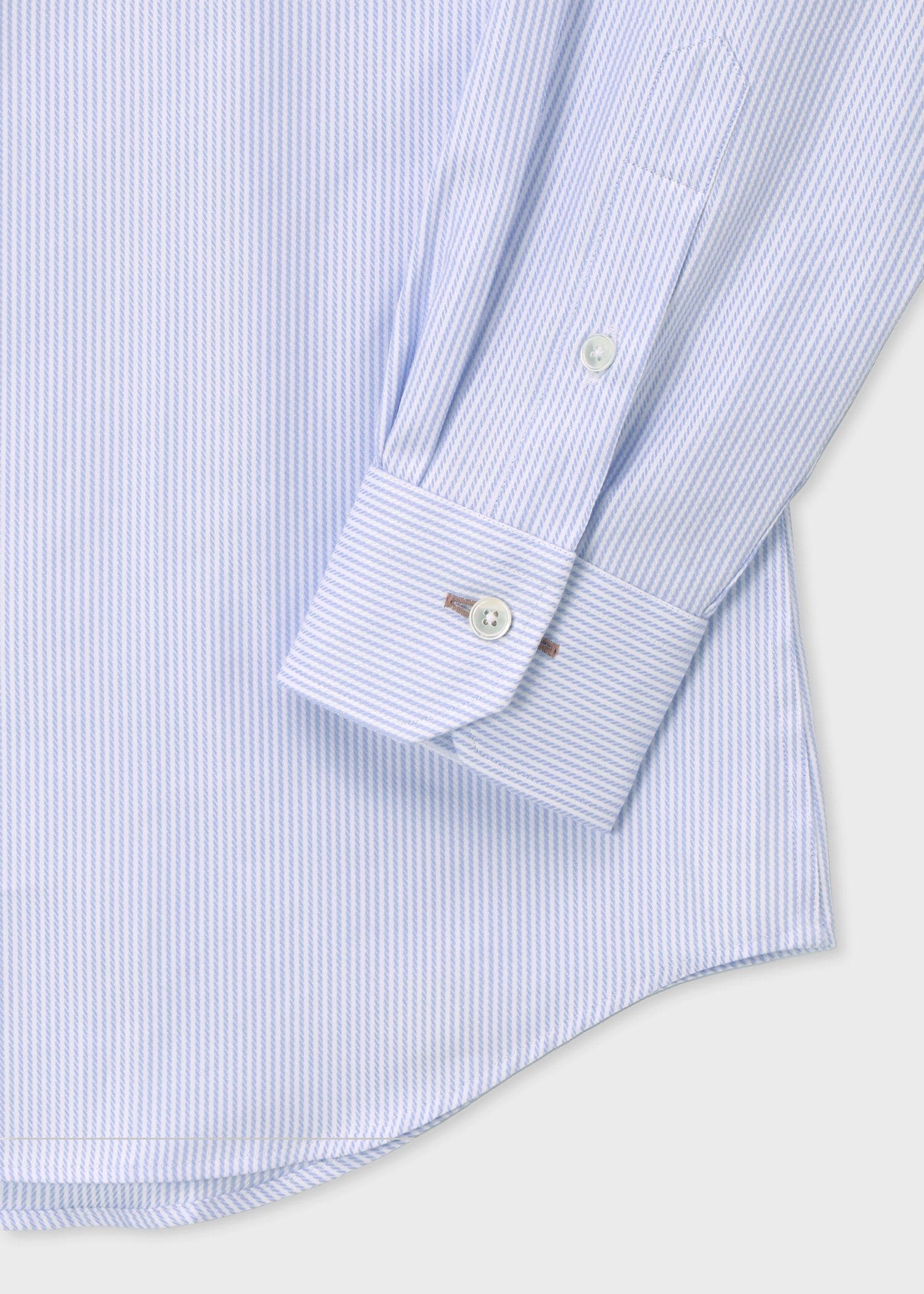 ツイルロンドンストライプ ドレスシャツ