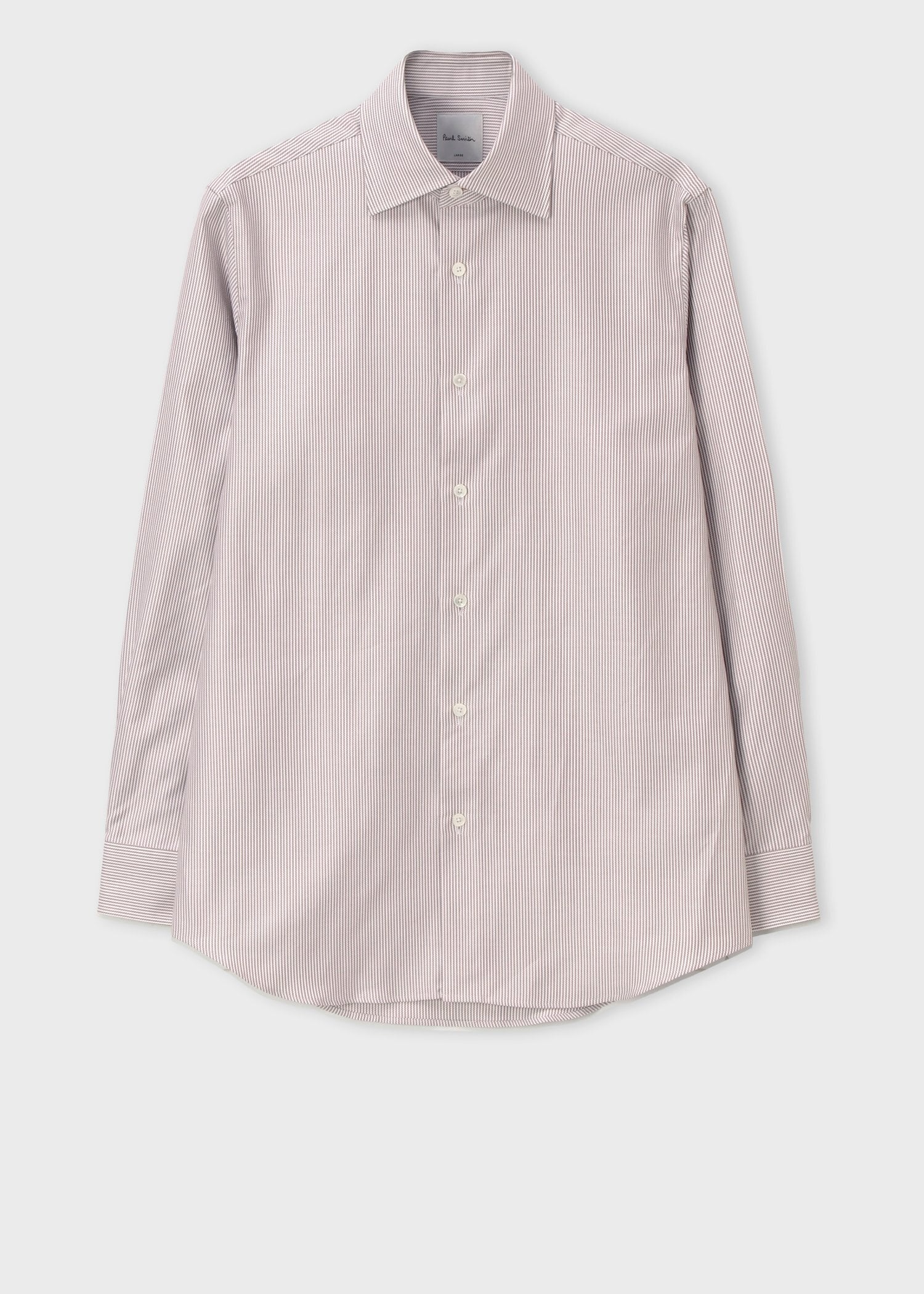 ツイルロンドンストライプ ドレスシャツ