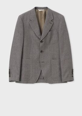 ガンクラブチェック 3Bジャケット