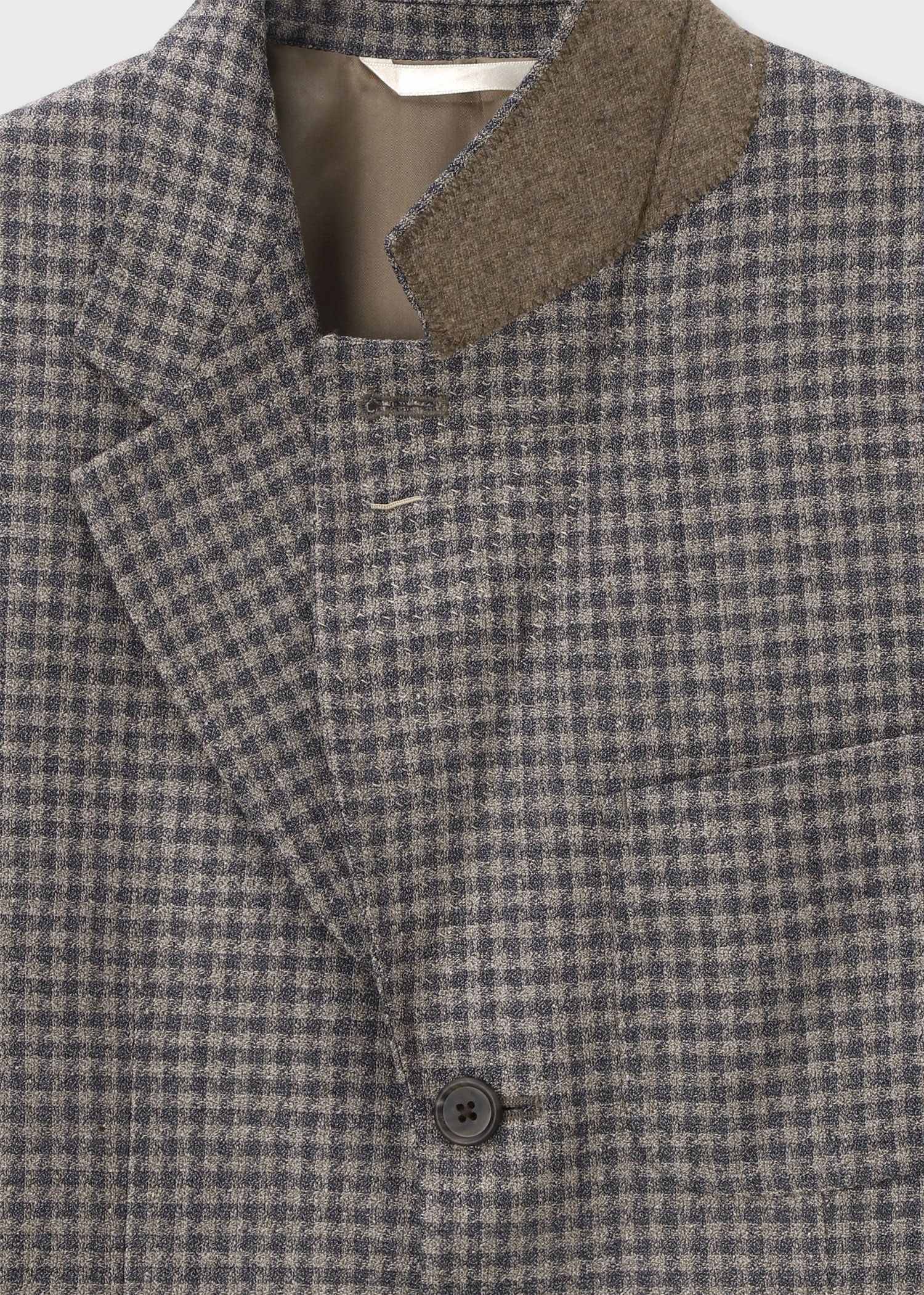 ガンクラブチェック 3Bジャケット