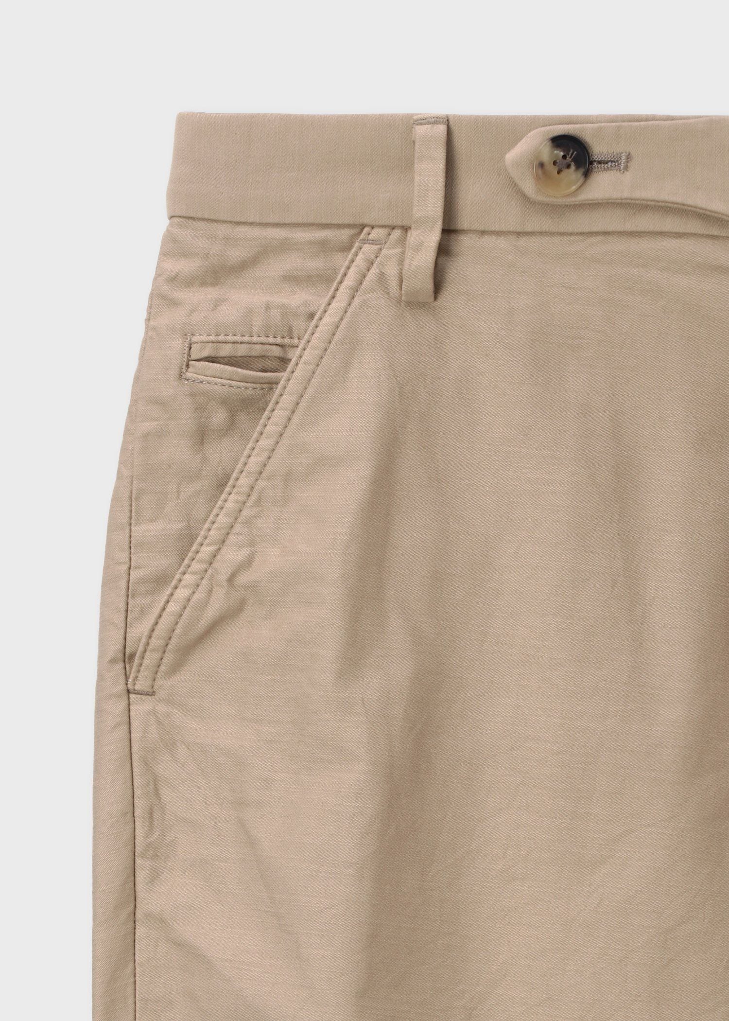 ライトモールスキン テーパード トラウザーズ