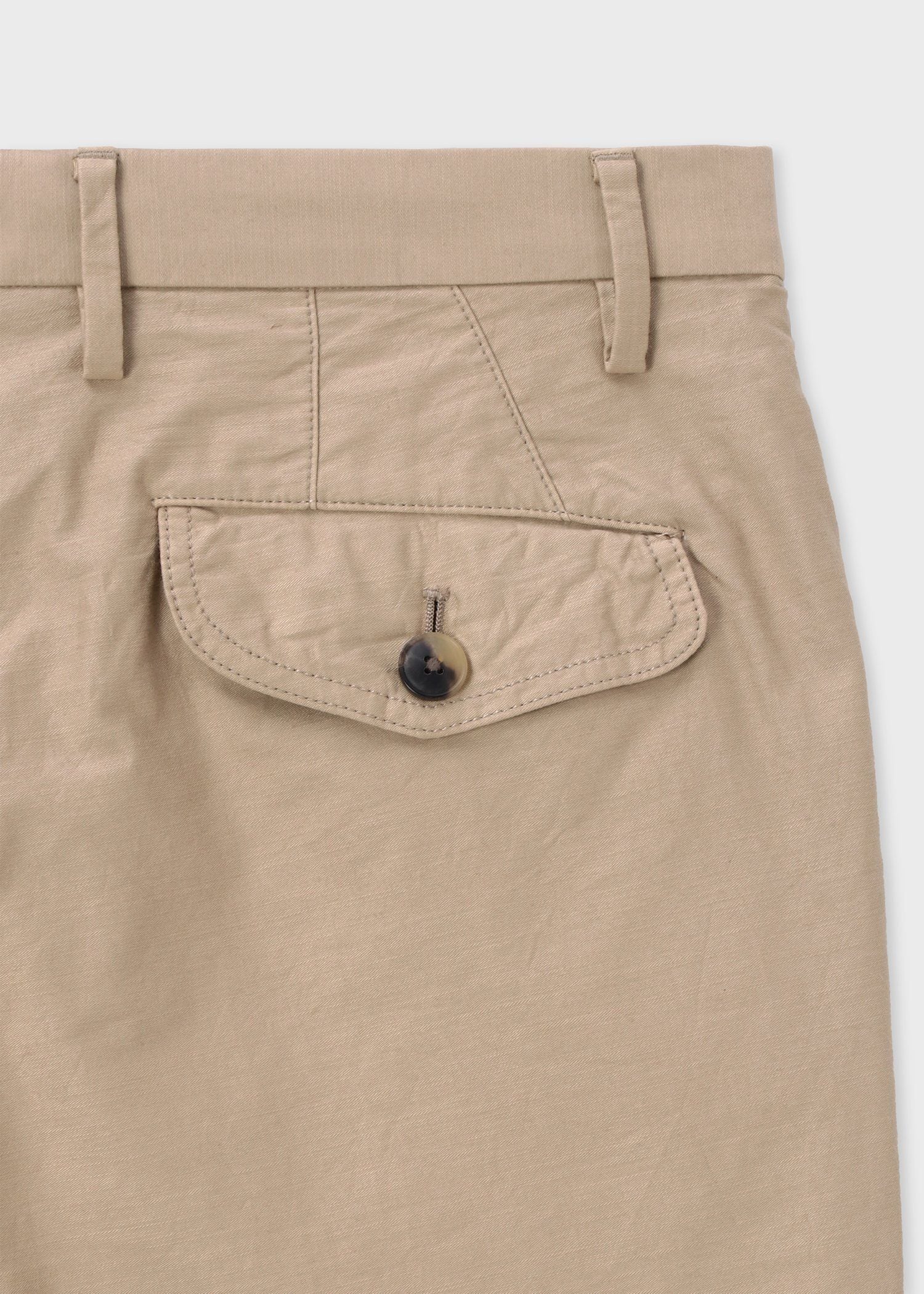 ライトモールスキン テーパード トラウザーズ