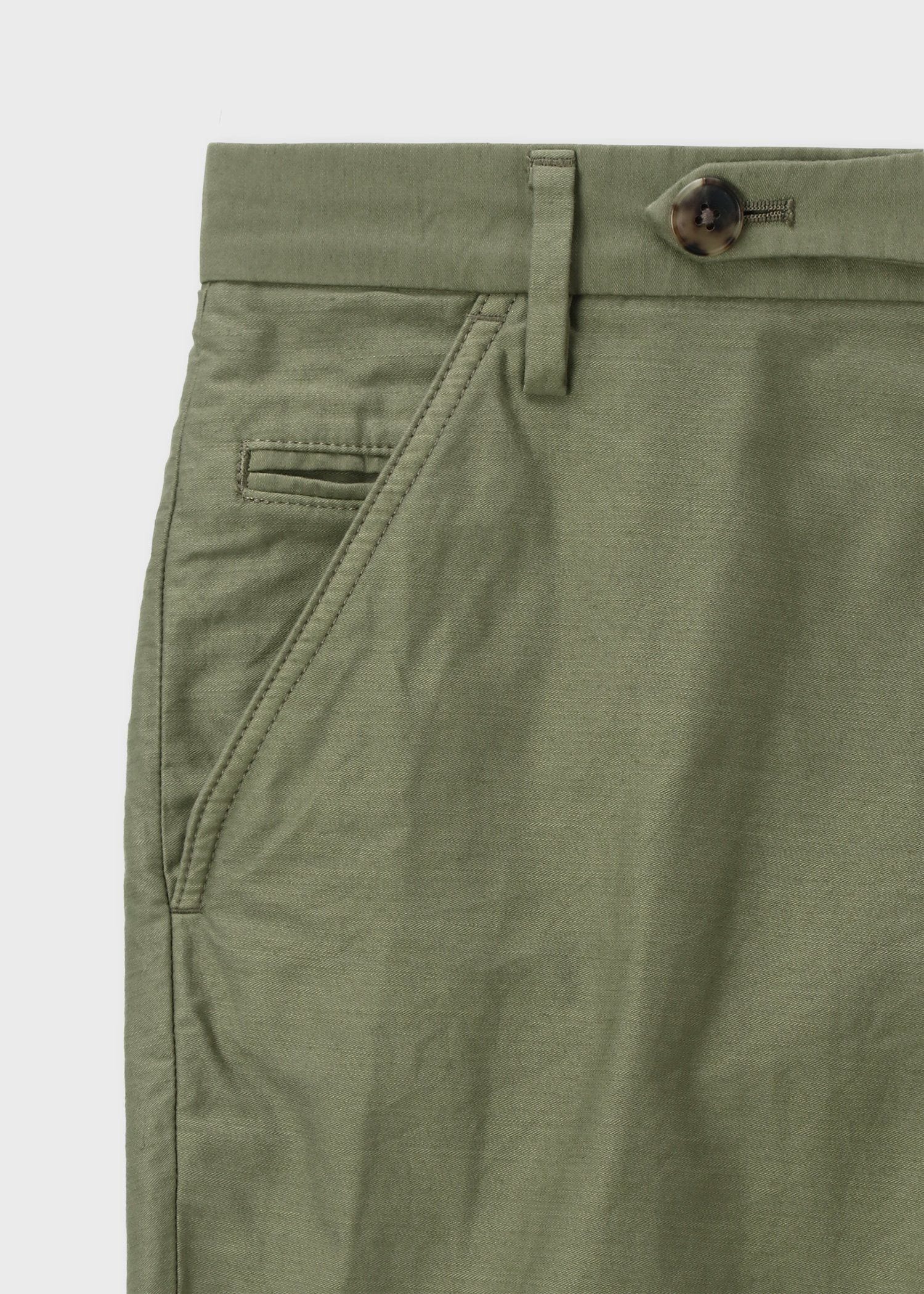 ライトモールスキン テーパード トラウザーズ